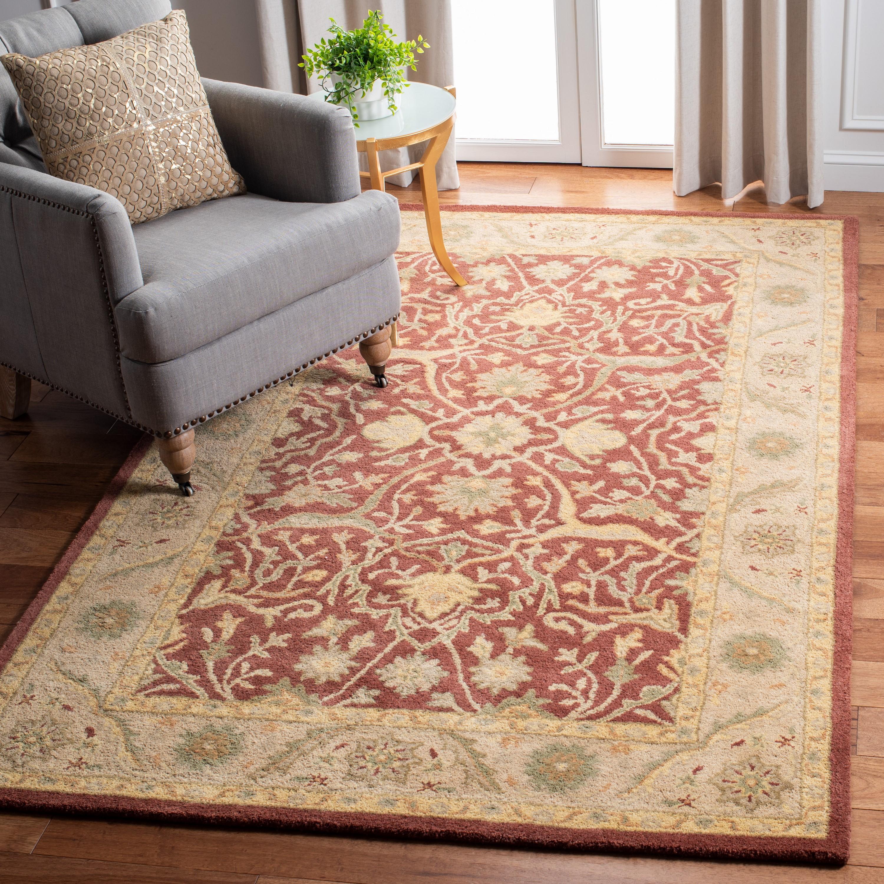 SAFAVIEH Antiquity Toireasa Oriental Wool Area Rug, Rust, 11' x 15'