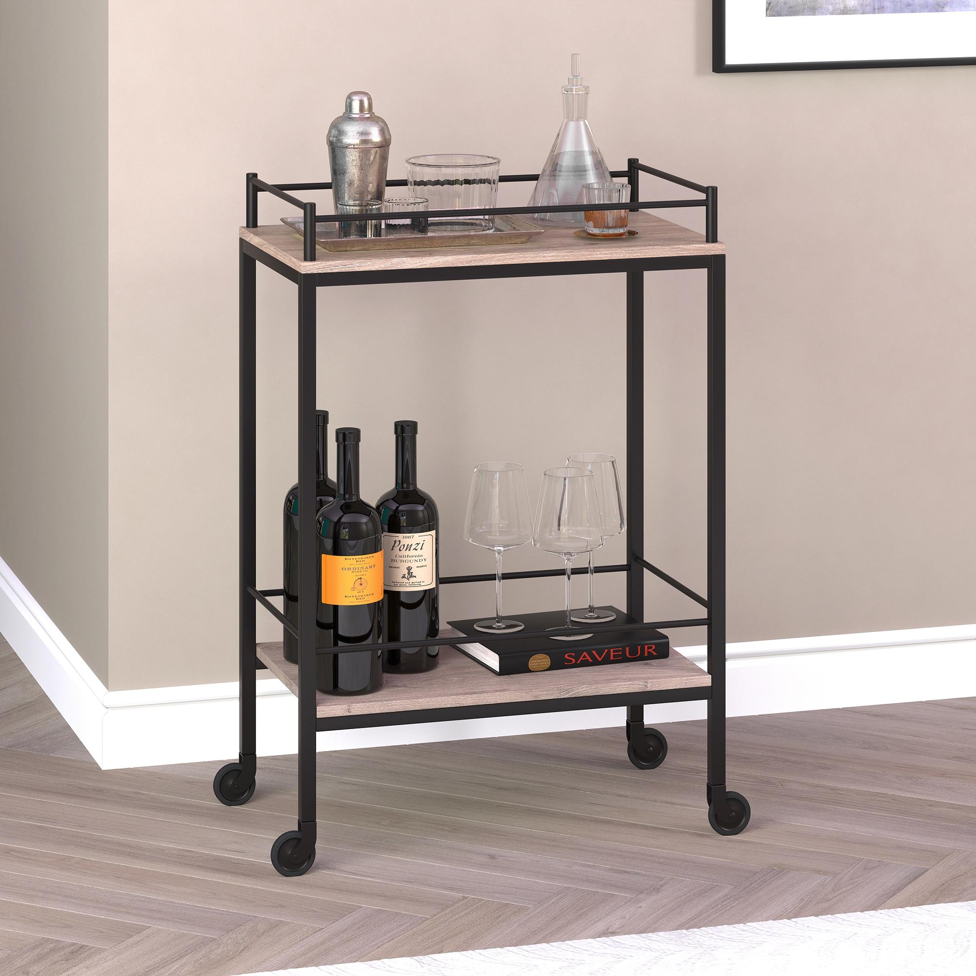 Ashlay Metal Bar Cart