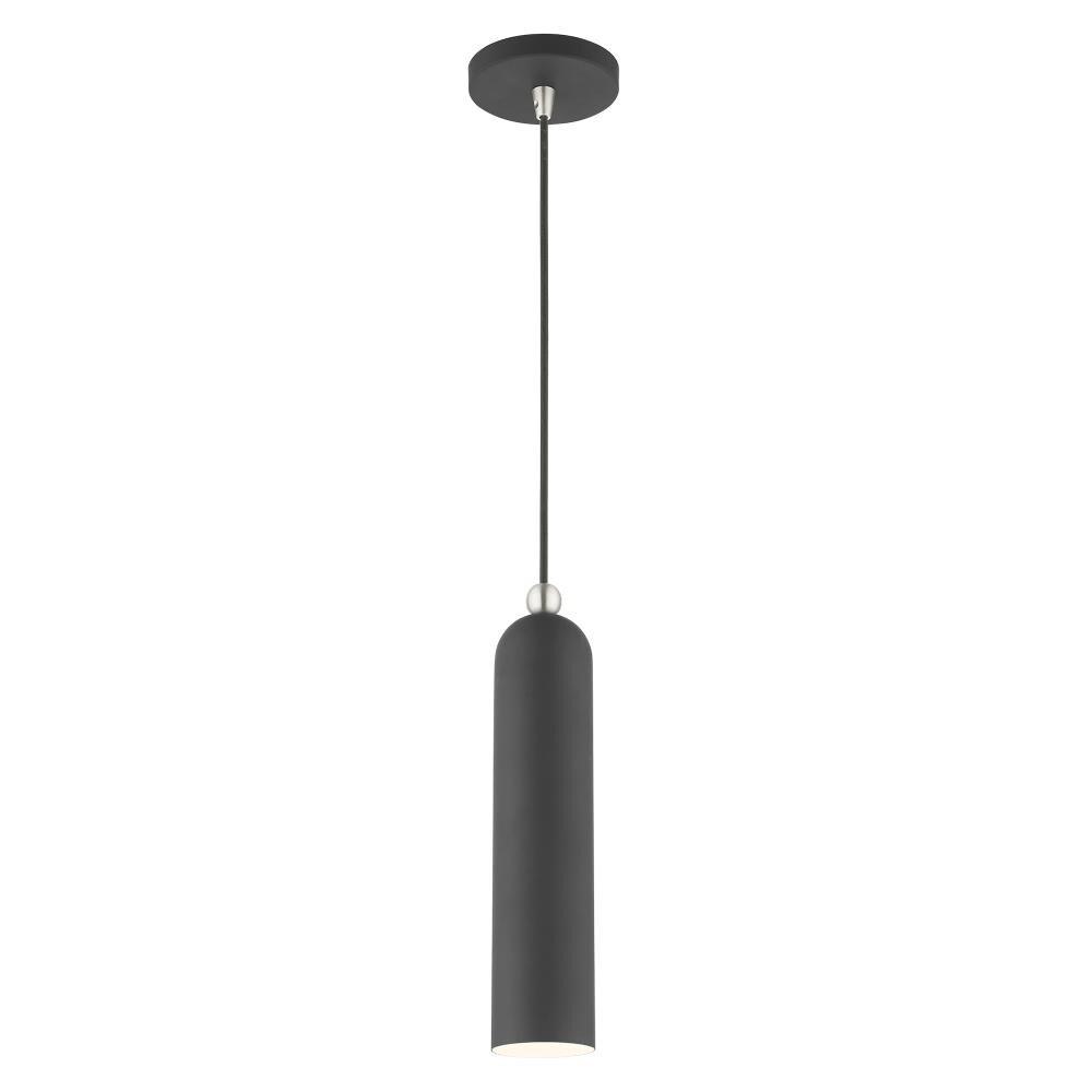 Livex Lighting Ardmore 1 - Light Pendant in  Scandinavian Gray