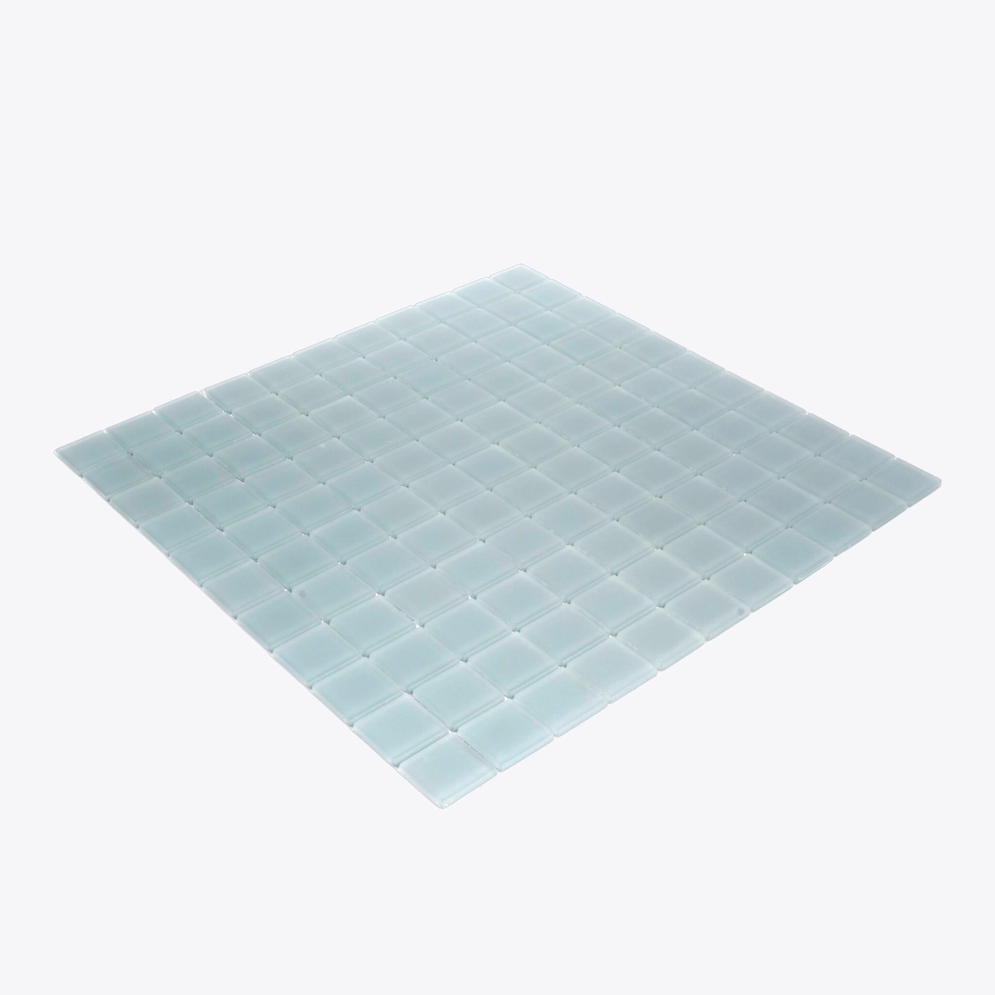 1"X1" Matte Finished Glass Mosaic Tile