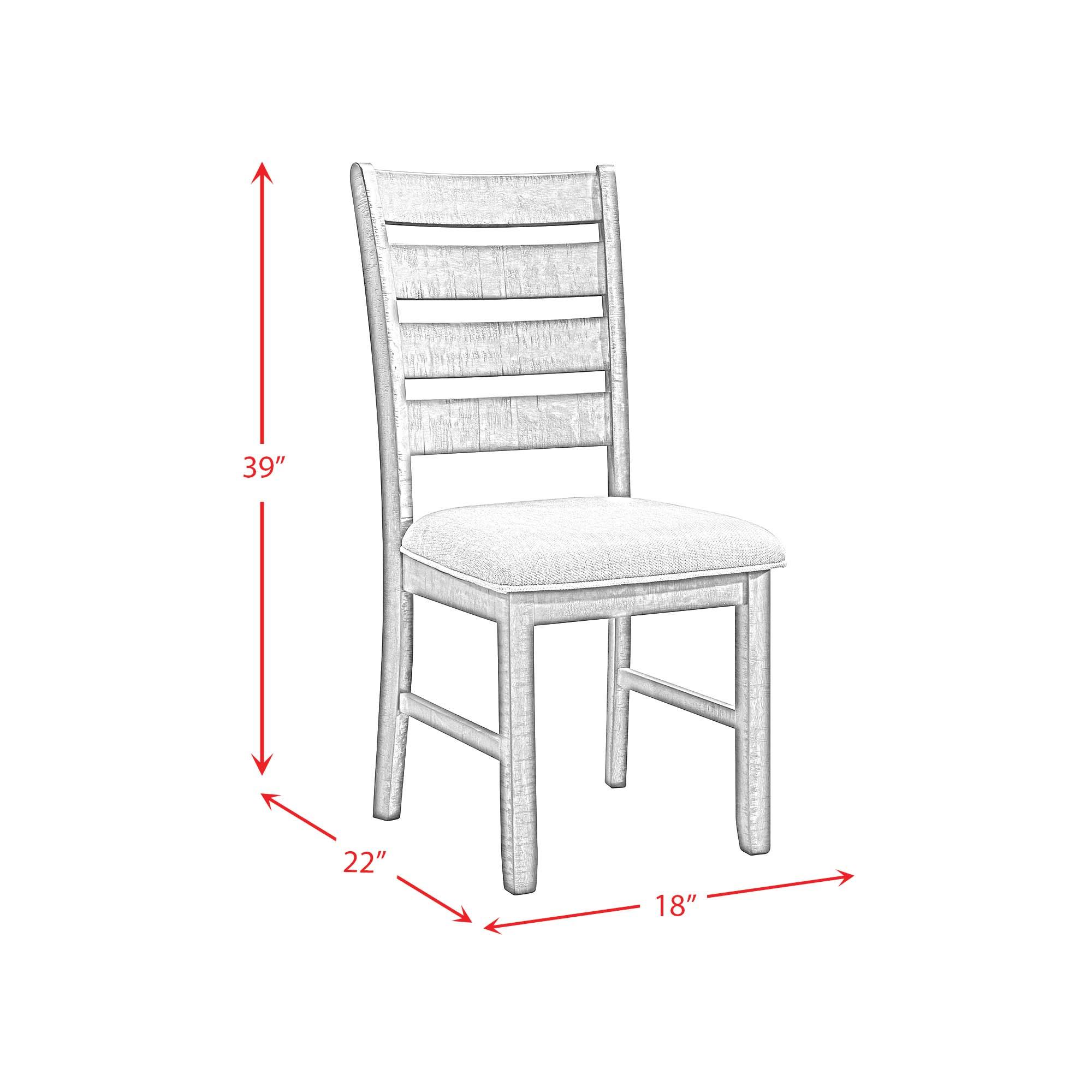 Elements Dex 6PC Dining Set (72" Table + 4 Chairs + Bench) in Cherry