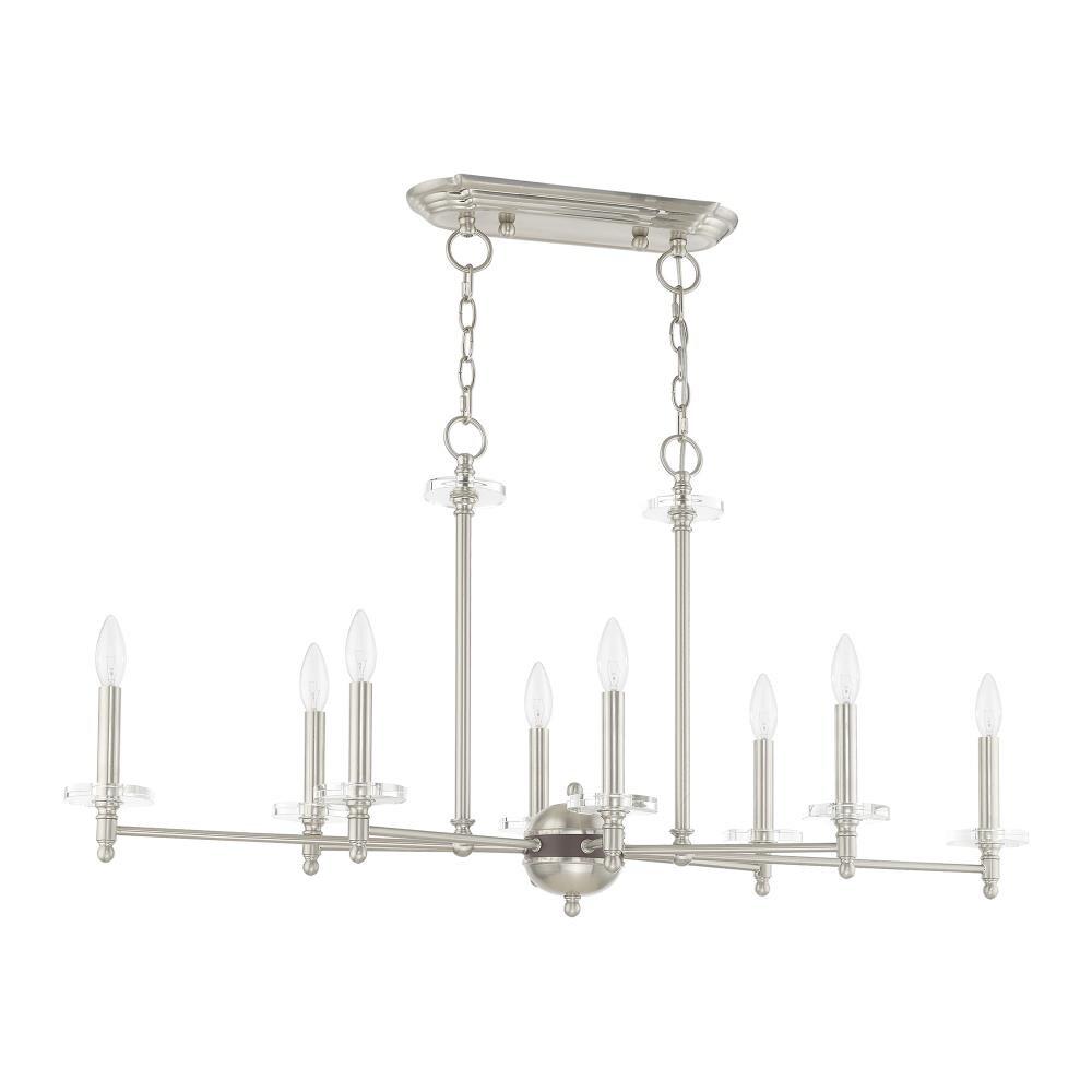 Willa Arlo™ Interiors Christofer 8 - Light Dimmable Transitional Linear Chandelier