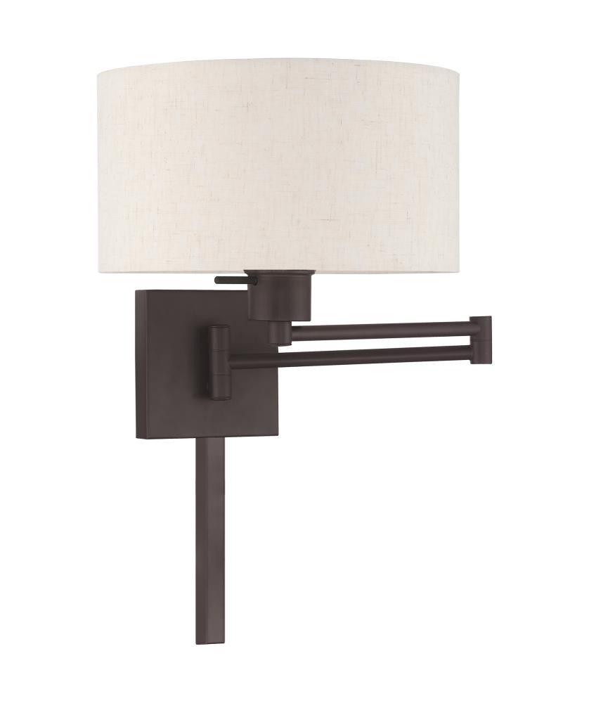 Livex Lighting 1 - Light Wall Light in  Bronze