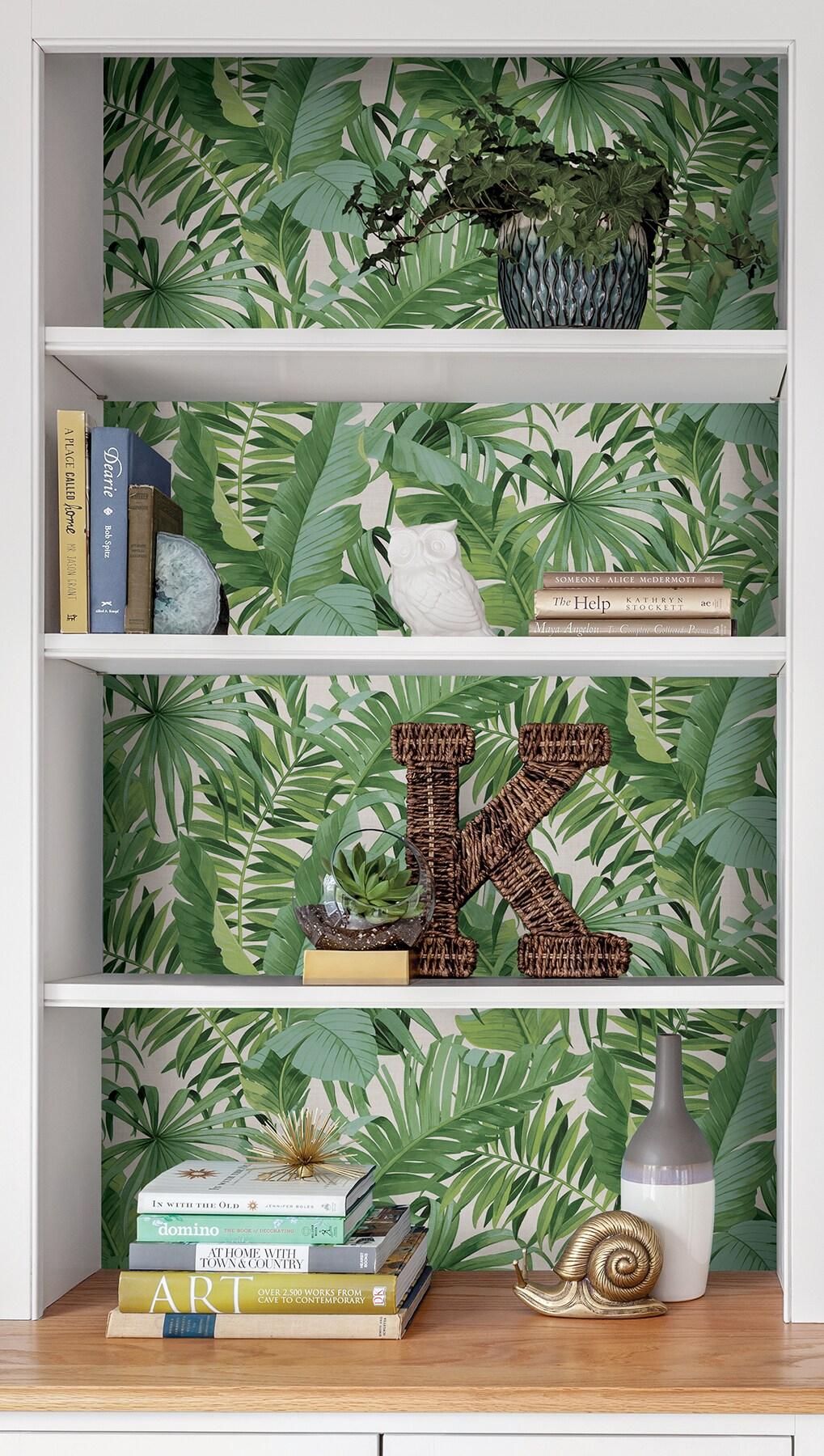 NuWallpaper Maui Vinyl Peel And Stick Wallpaper, 216-in by 20.5-in, 30.75 sq. ft.