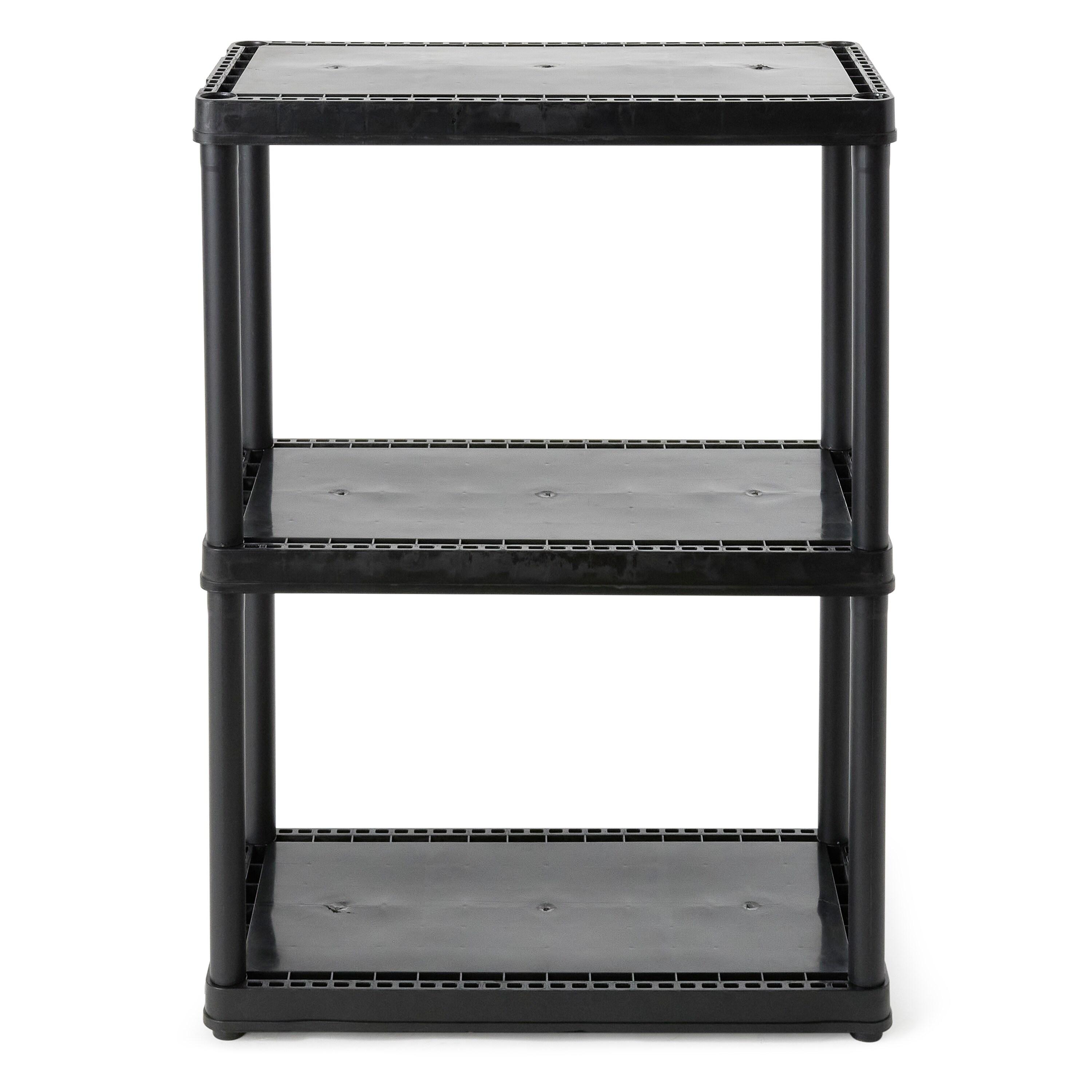 Gracious Living Storage 24'' W Plastic Shelving Unit