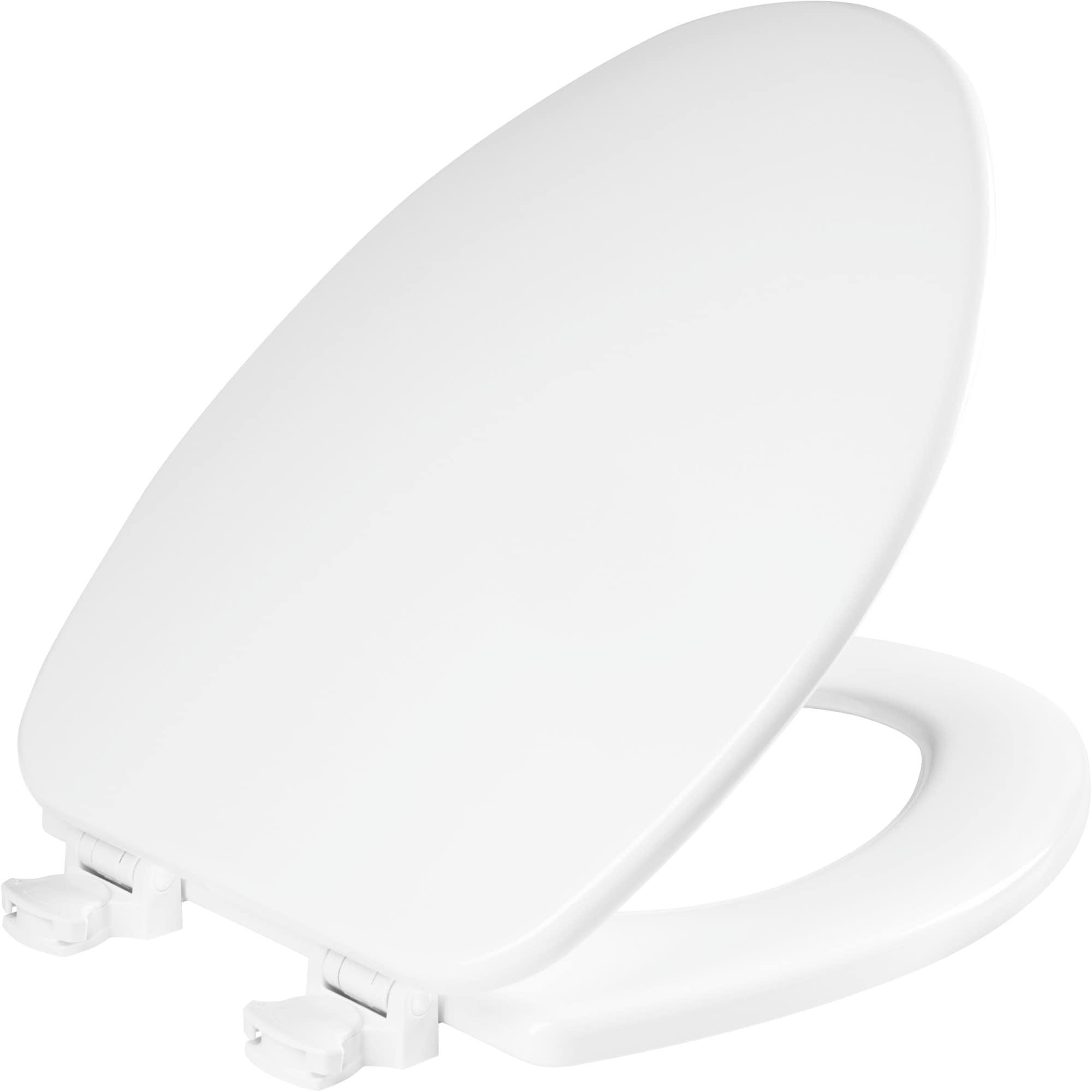 Church 585EC Lift-Off Wood Elongated Toilet Seat, Available in Various Colors