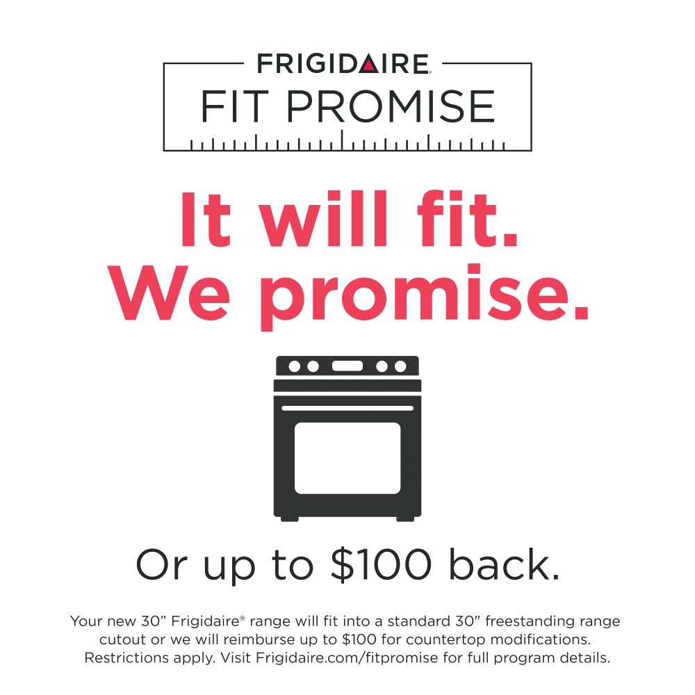 Frigidaire Fcfe3062a 30" Wide 5.3 Cu. Ft. Electric Range - Stainless Steel
