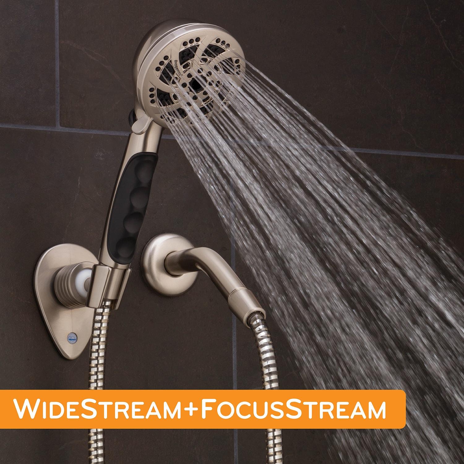 Oxygenics Fury RV Brushed Nickel Handheld Shower Head