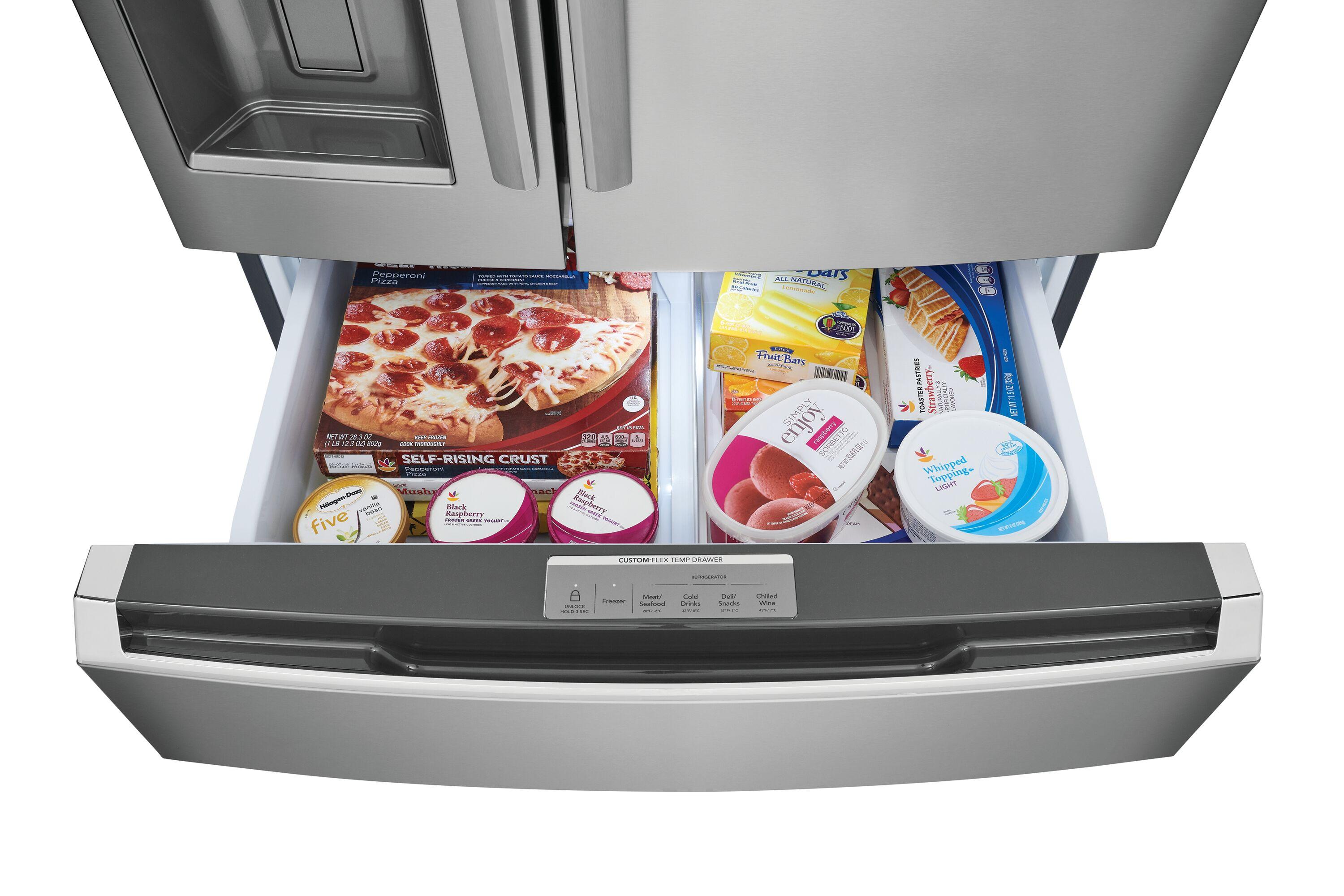Frigidaire Grms2773a Gallery 36" Wide 26.3 Cu. Ft. Energy Star Certified French Door