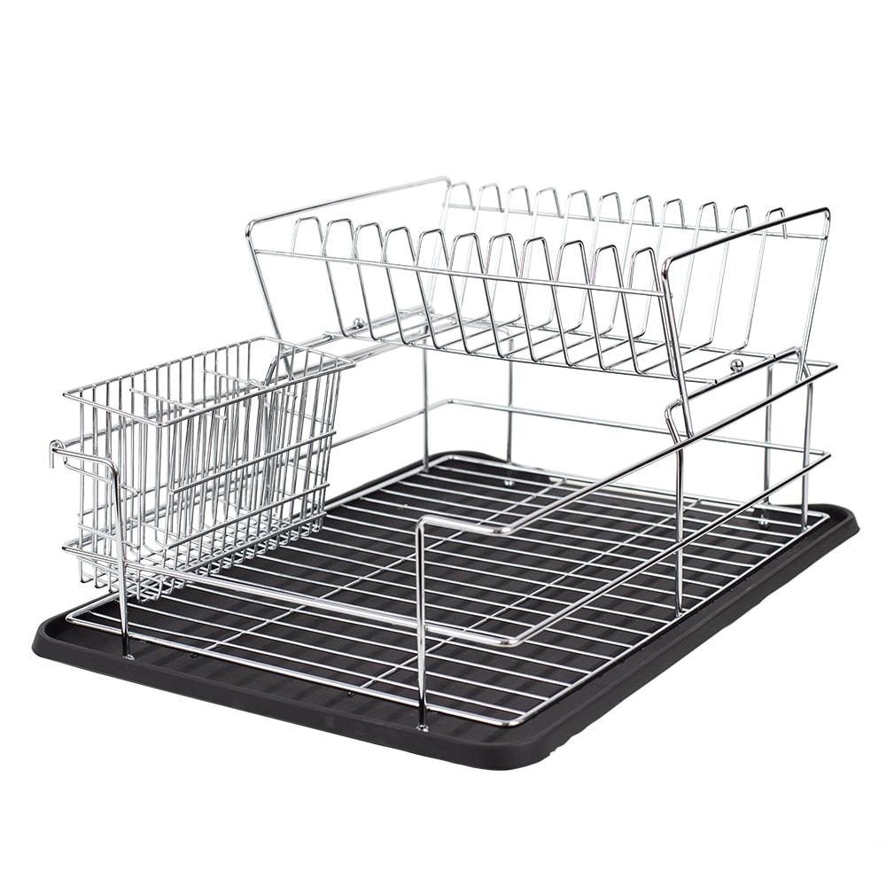 Weyand Adjustable Stainless Steel Countertop Dish Rack