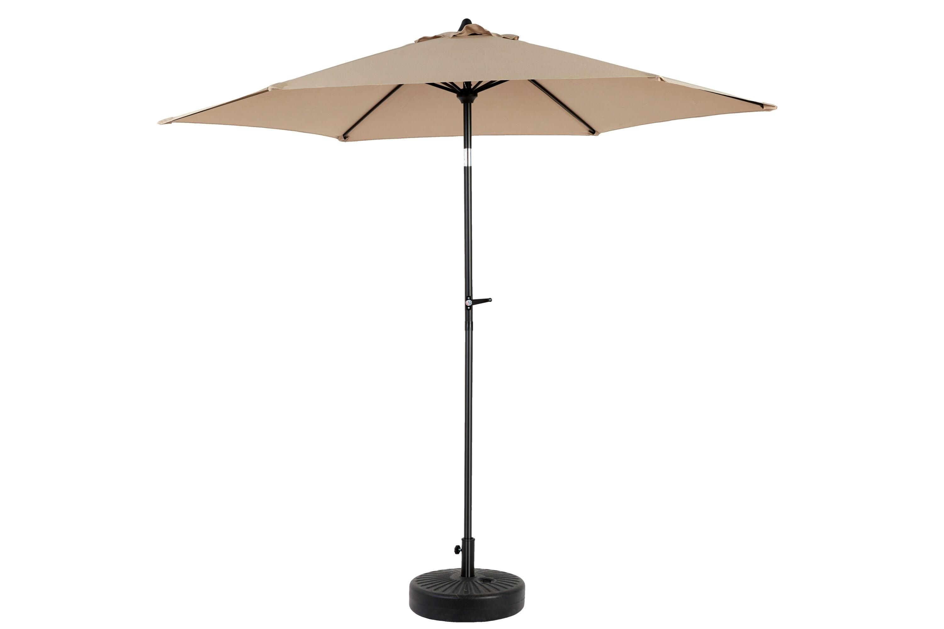 Arlmont & Co. Kyal 108'' Lighted Tilt Market Umbrella