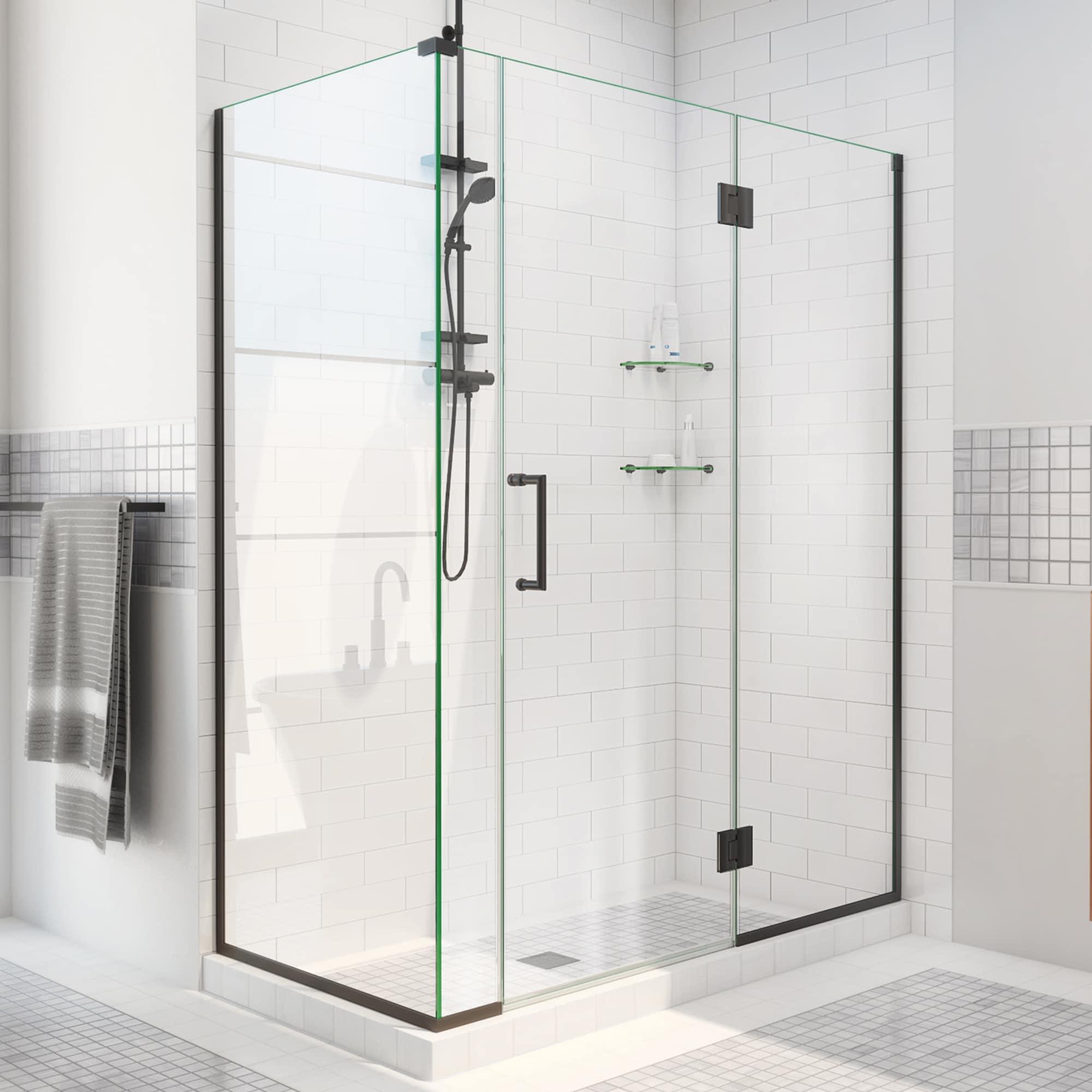Unidoor-X 60" x 72" Rectangle Hinged Shower Enclosure