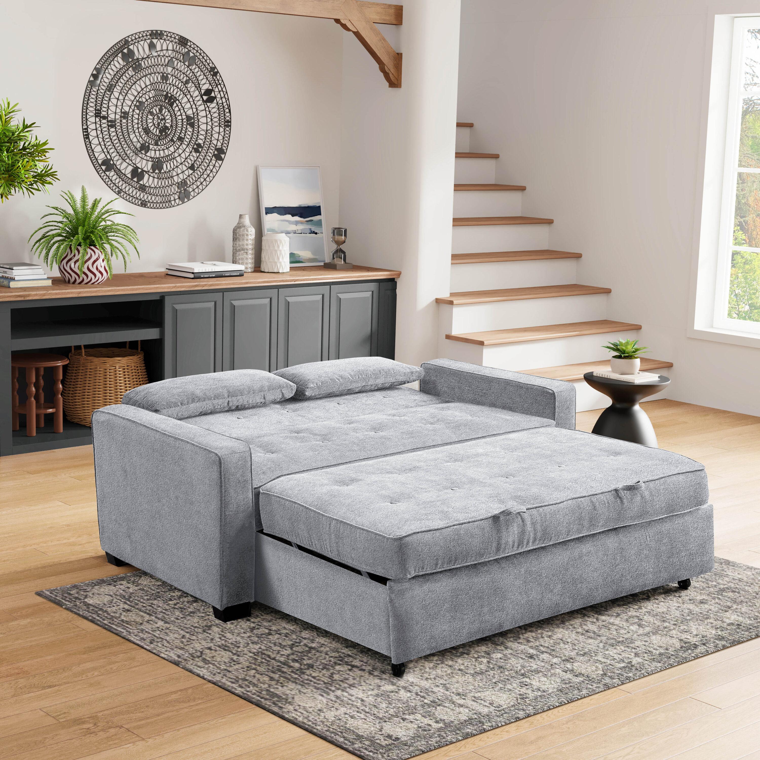 Serta Monroe Full Size Convertible Sofa