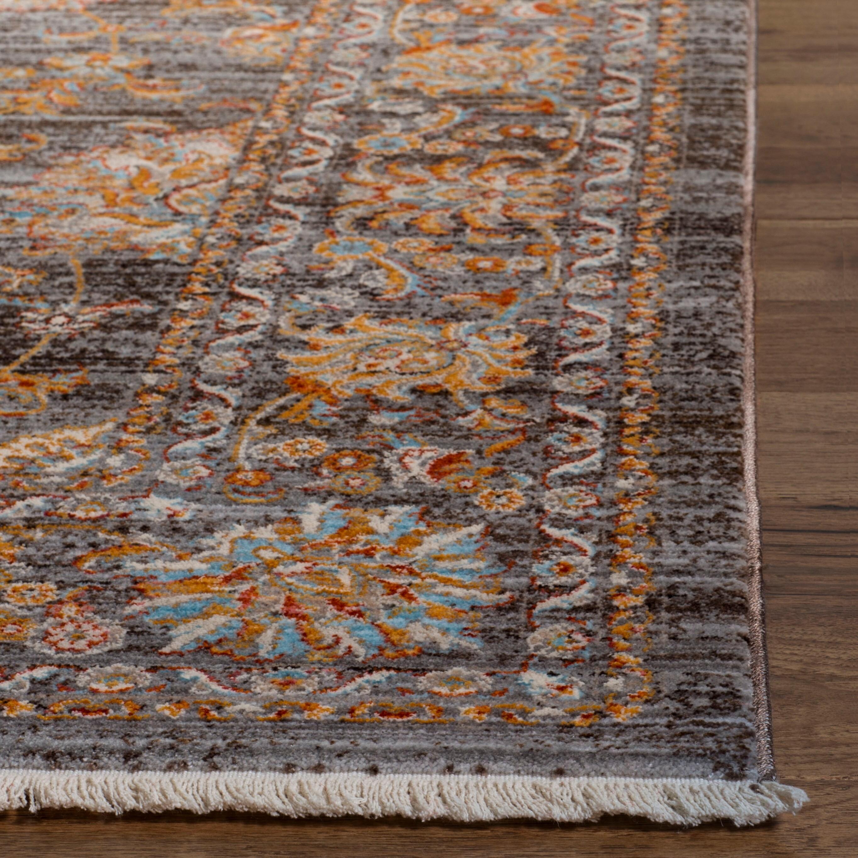 Vintage Persian VTP469 Power Loomed Indoor Area Rug - Light Brown/Multi - 5'x7'6" - Safavieh.