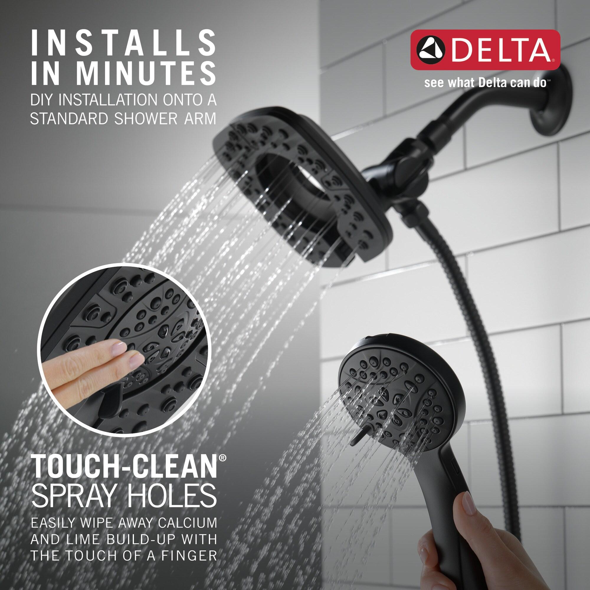 In2ition 4-Spray Dual Shower Head with Handheld Spray