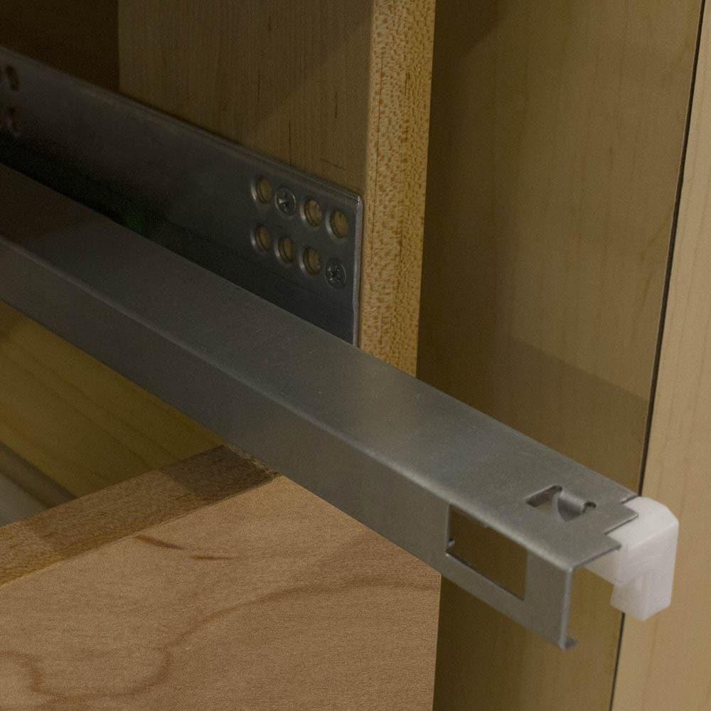 21 in. Soft Close Full Extension Undermount Drawer Slides 85 lb Capacity