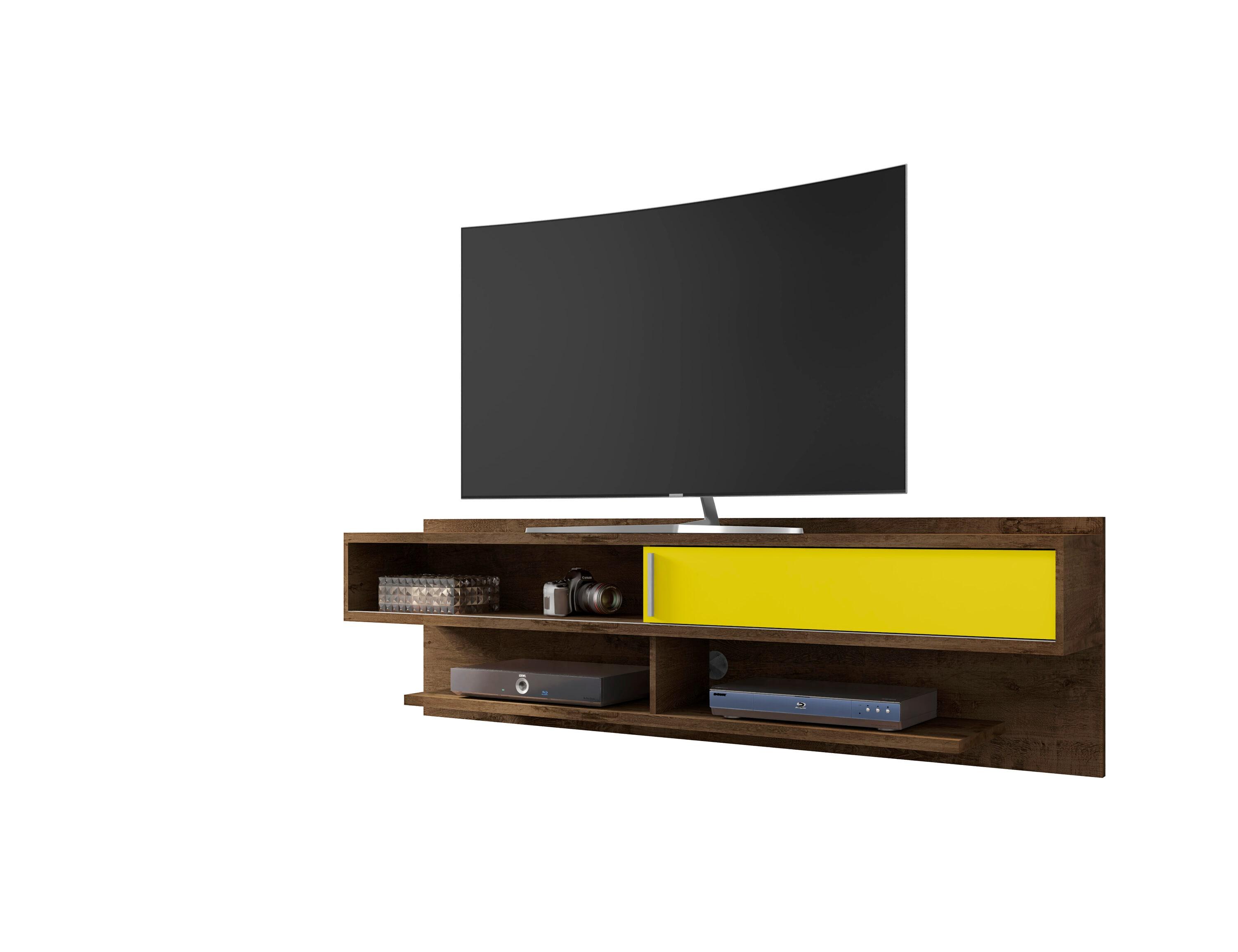 60" Astor Floating Entertainment Center Off  - Manhattan Comfort
