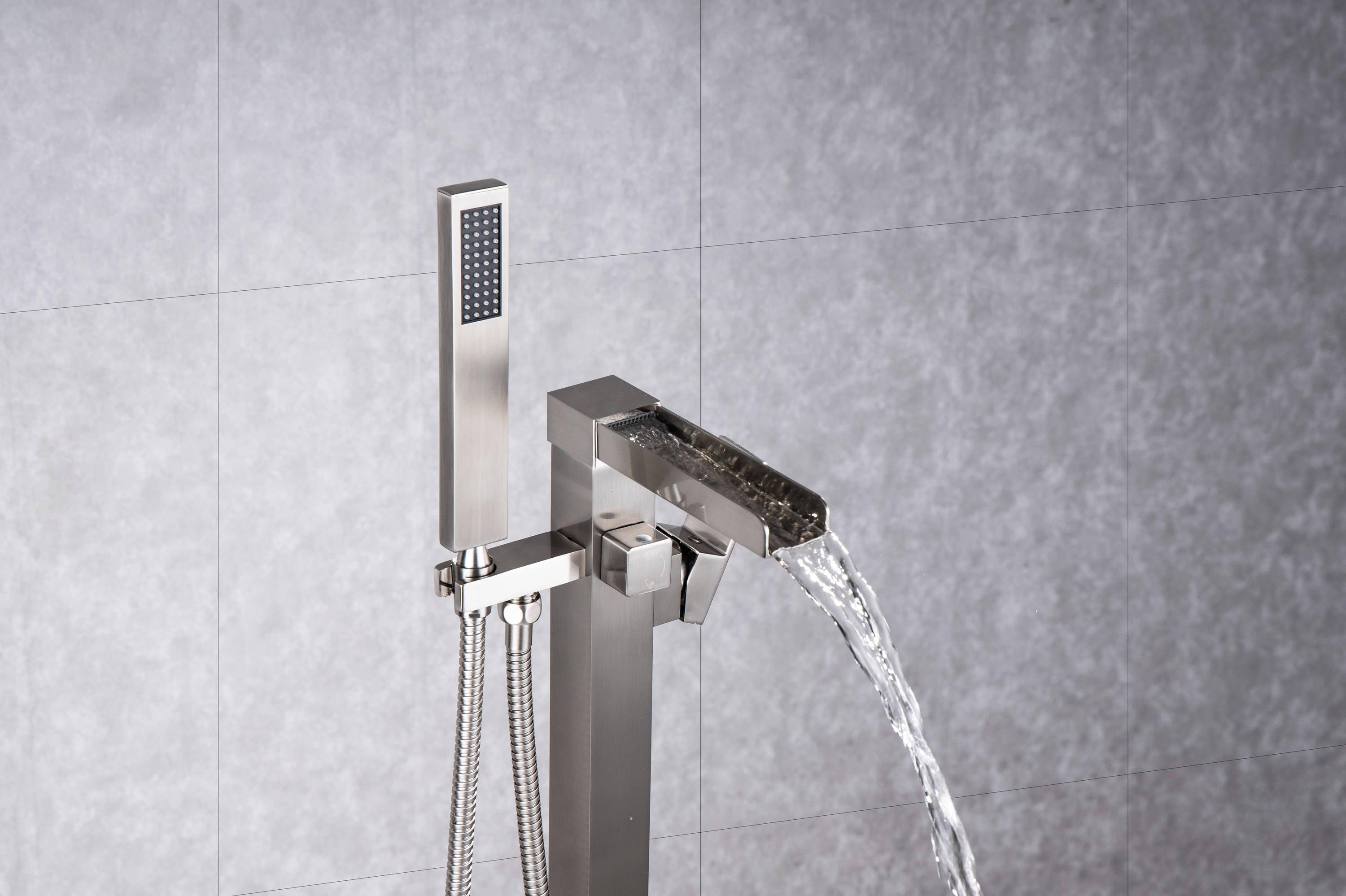 VIBRANTBATH Floor Tub Spout with Diverter 7012-N