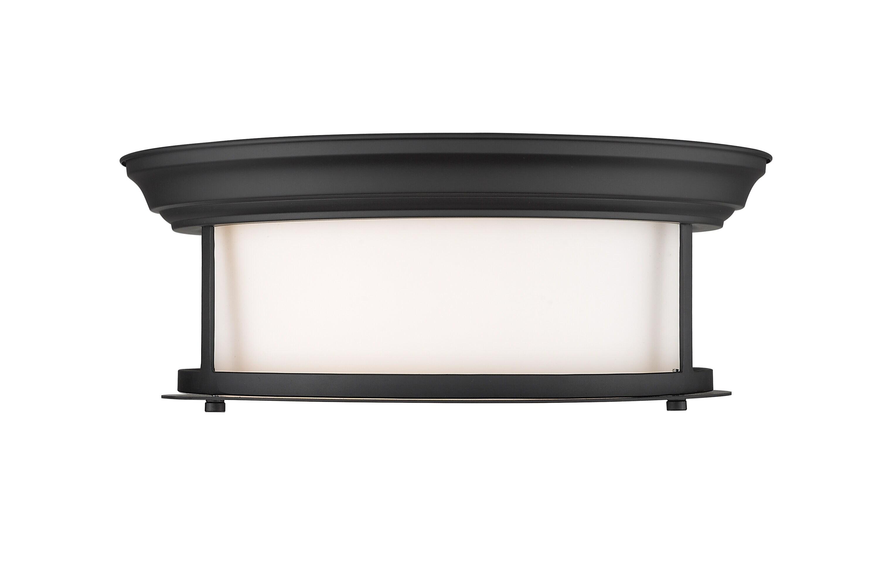 Z-Lite Sonna 2 - Light Flush Mount in  Matte Black