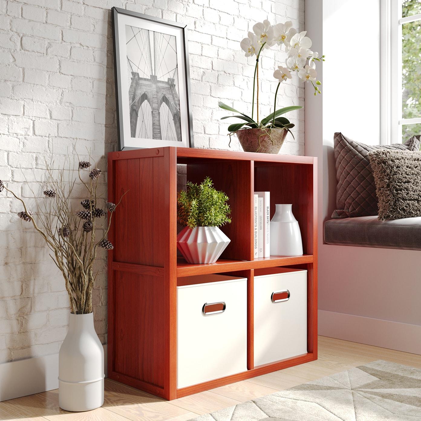 John Louis Home John Louis Home Solid Wood Cube Organizer