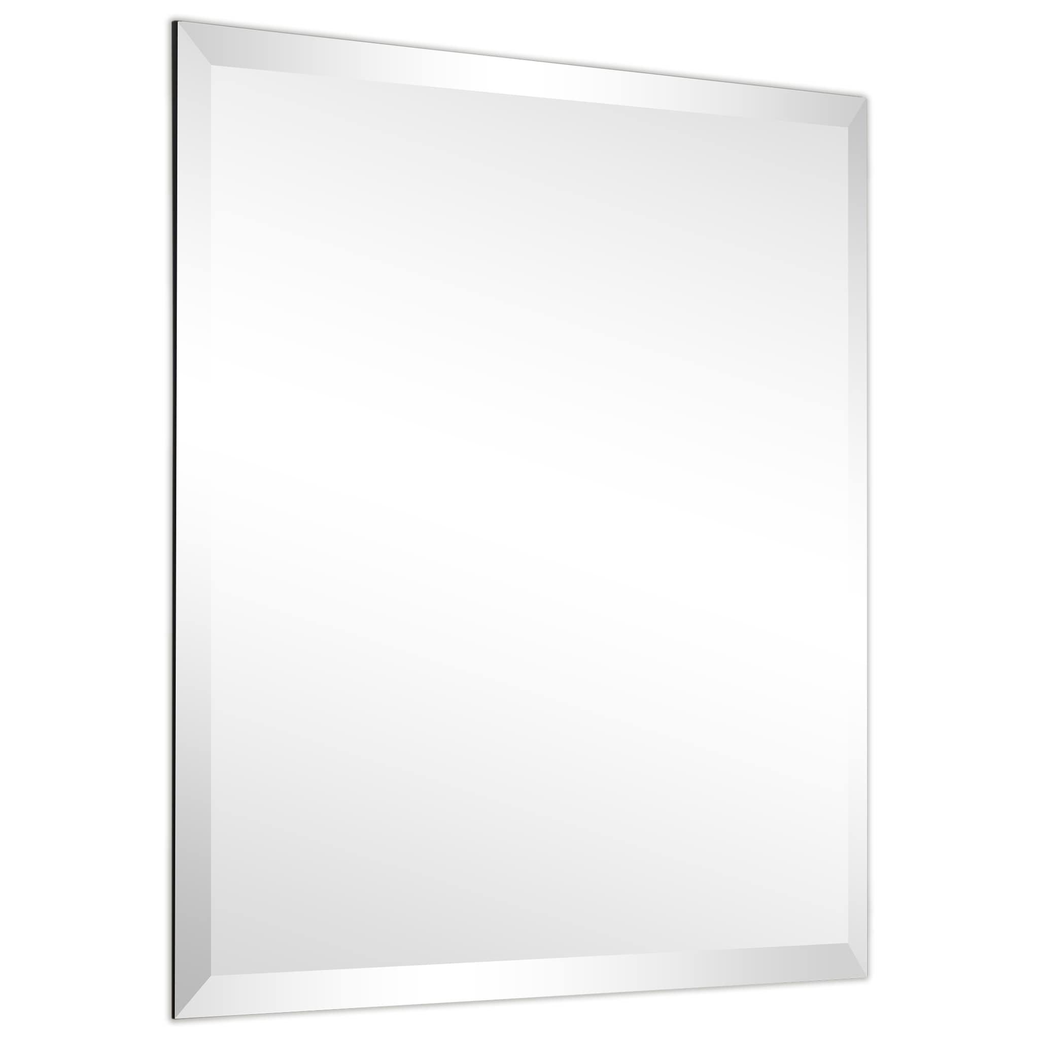 Empire Art Direct Frameless Beveled Prism Wall Mirror - Clear 24 in. x 0.39 in. x 24 in.