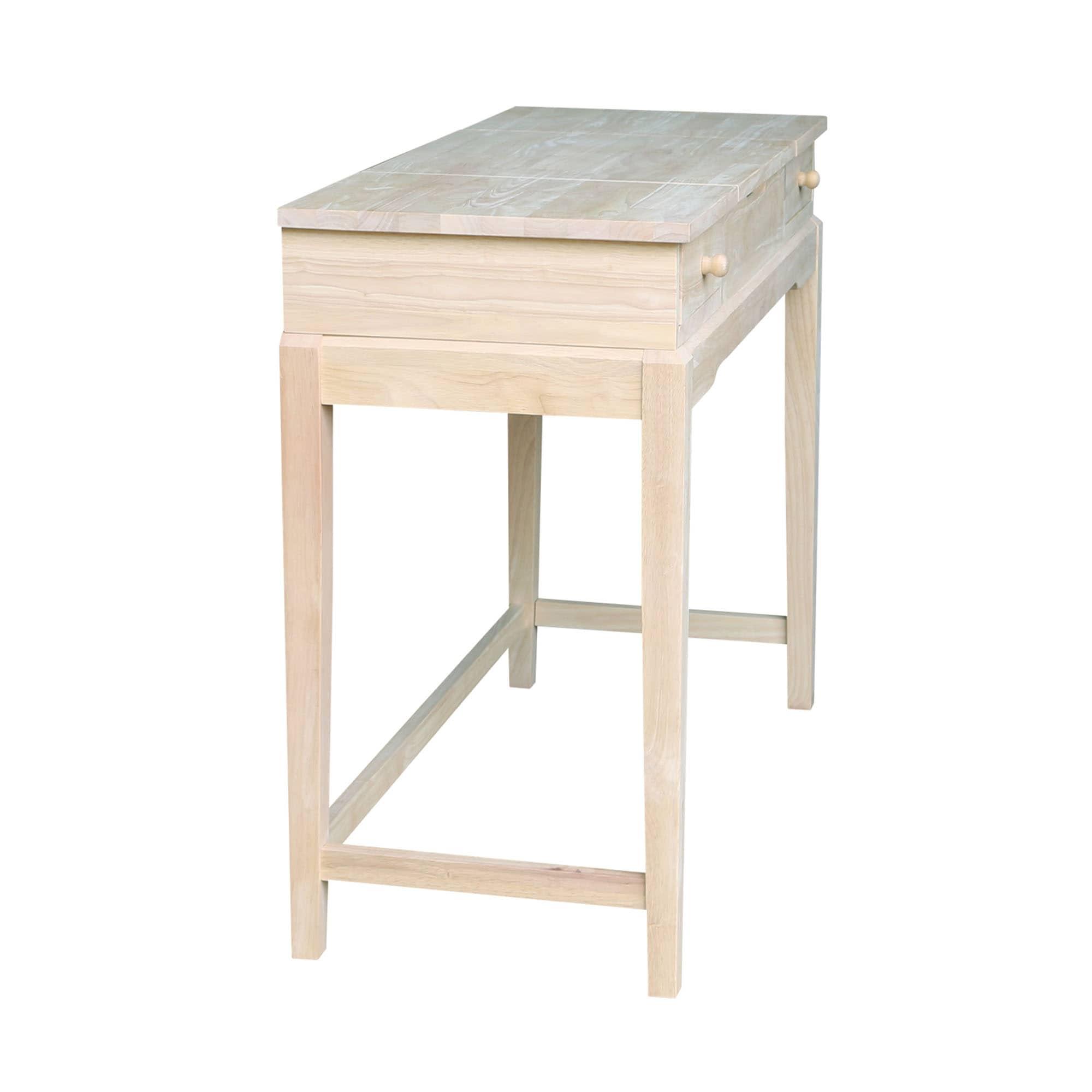 Vanity Table Unfinished - International Concepts