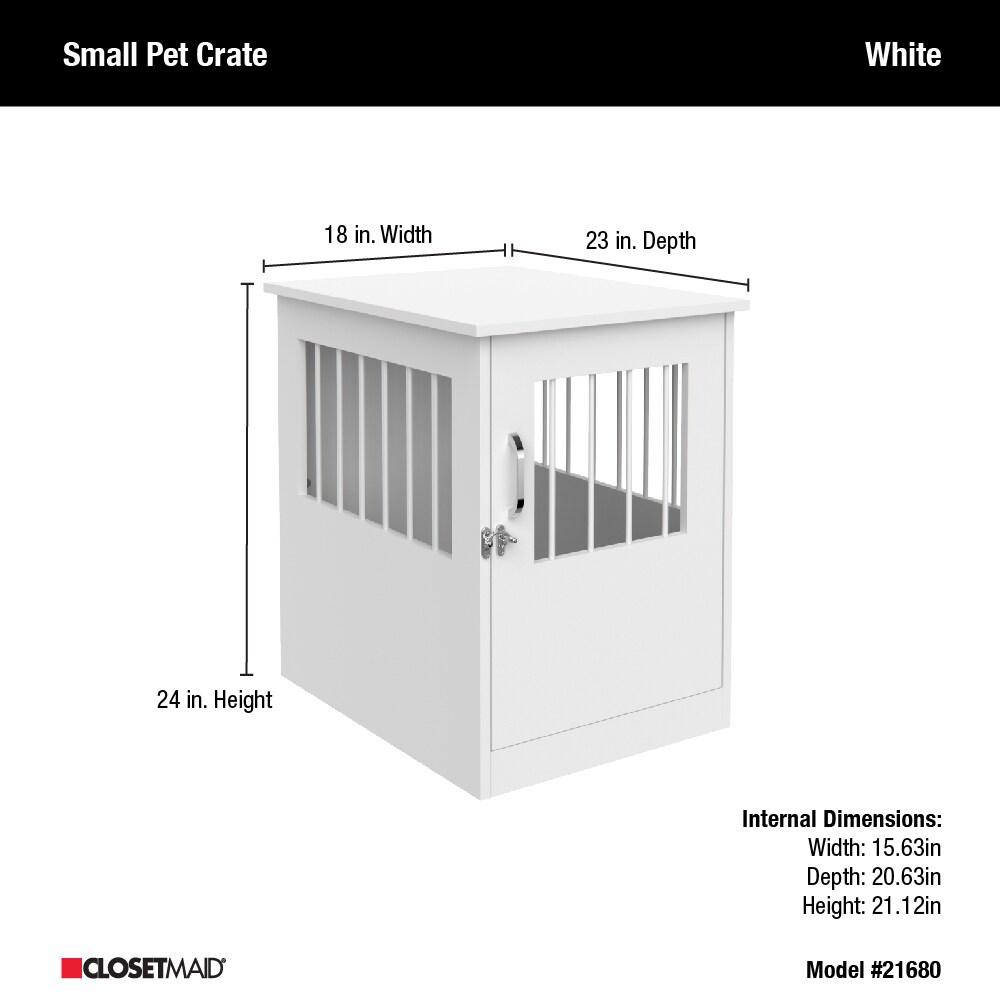 ClosetMaid End Table and Pet Crate