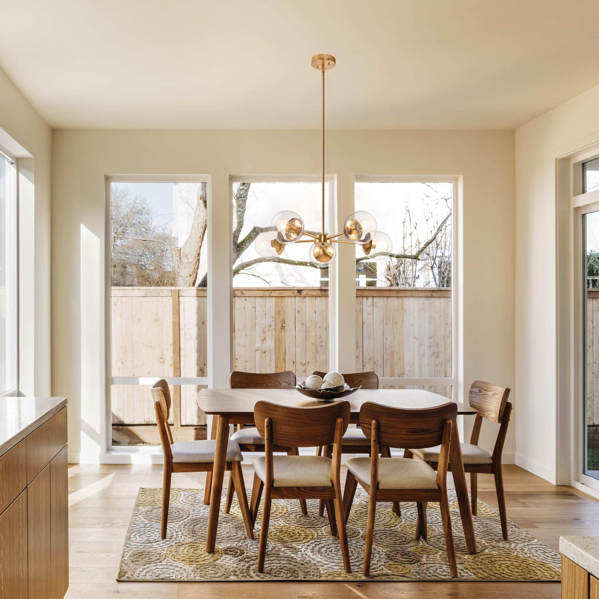 Design House Gracelyn 5-Light Indoor Chandelier in Satin Gold