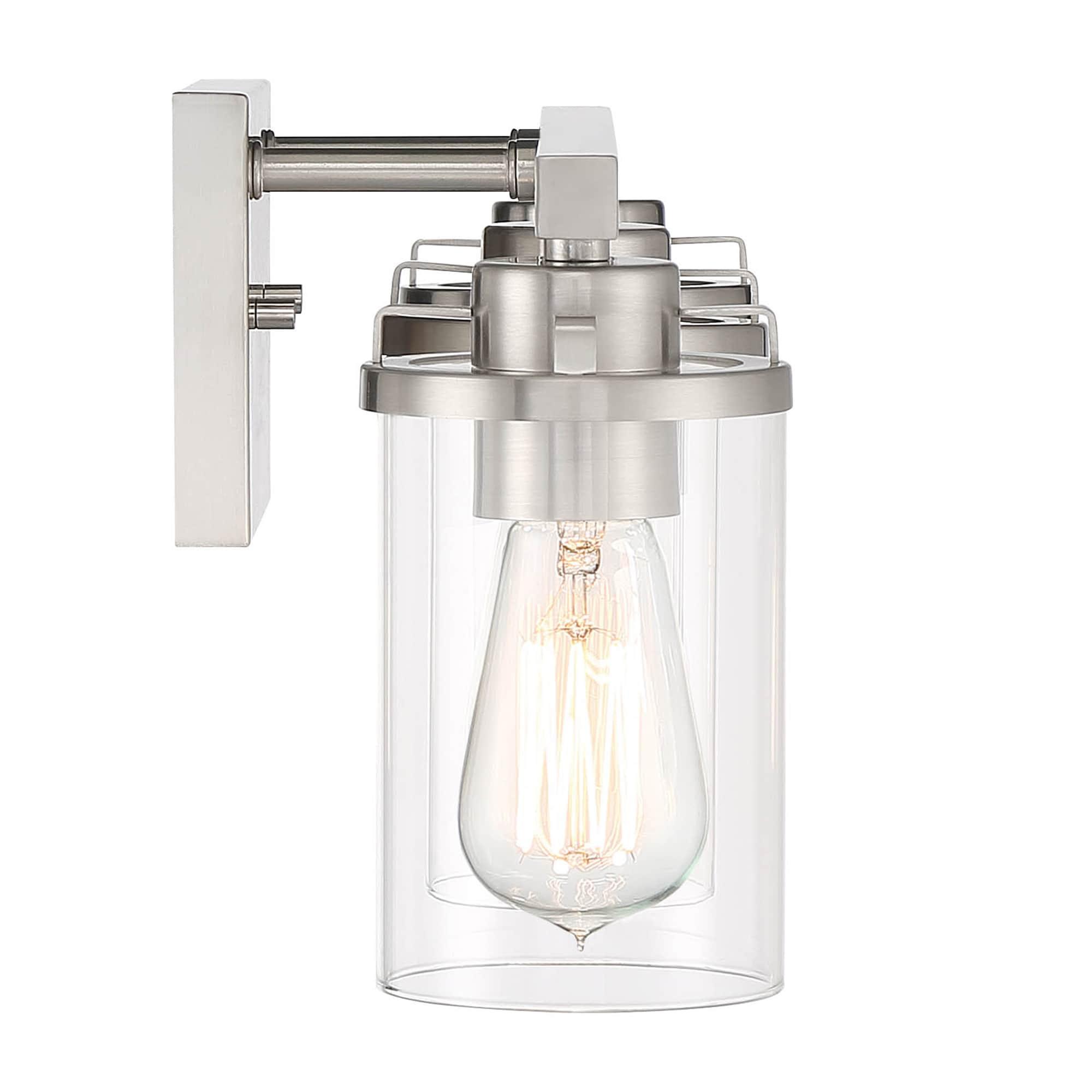 93303-BN-Designers Fountain-Jedrek - 3 Light Bath Vanity In Industrial Style-8.25 Inches Tall and 24 Inches Wide