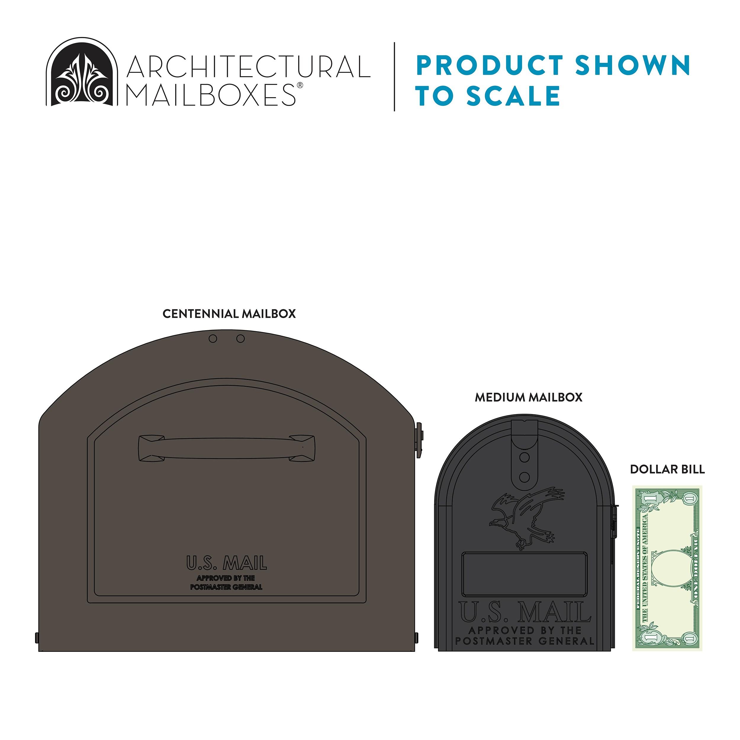 Centennial Postmount Mailbox, XL