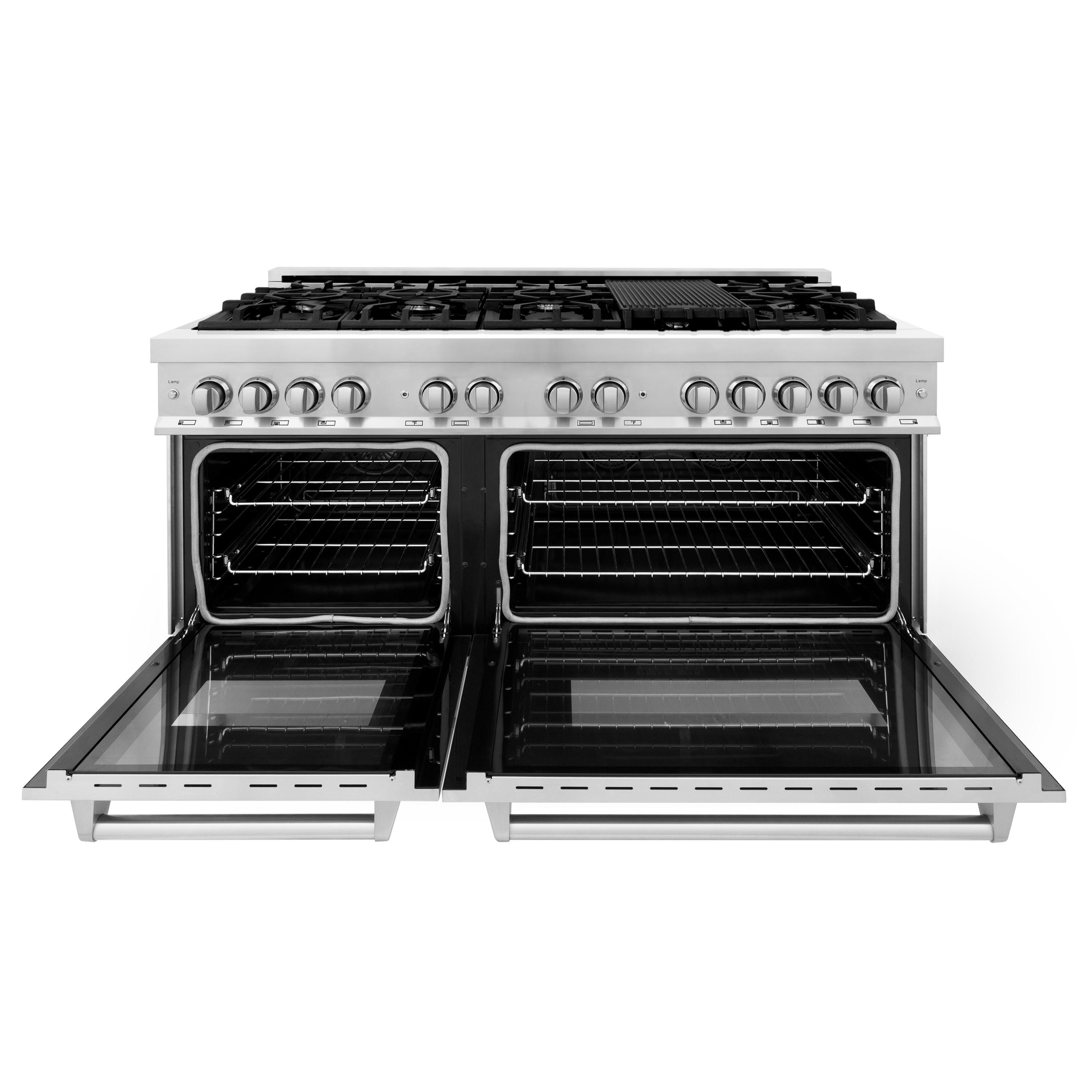 ZLINE 60" Legacy Dual Fuel Range w/ 9 Burners & 2 Electric Ovens