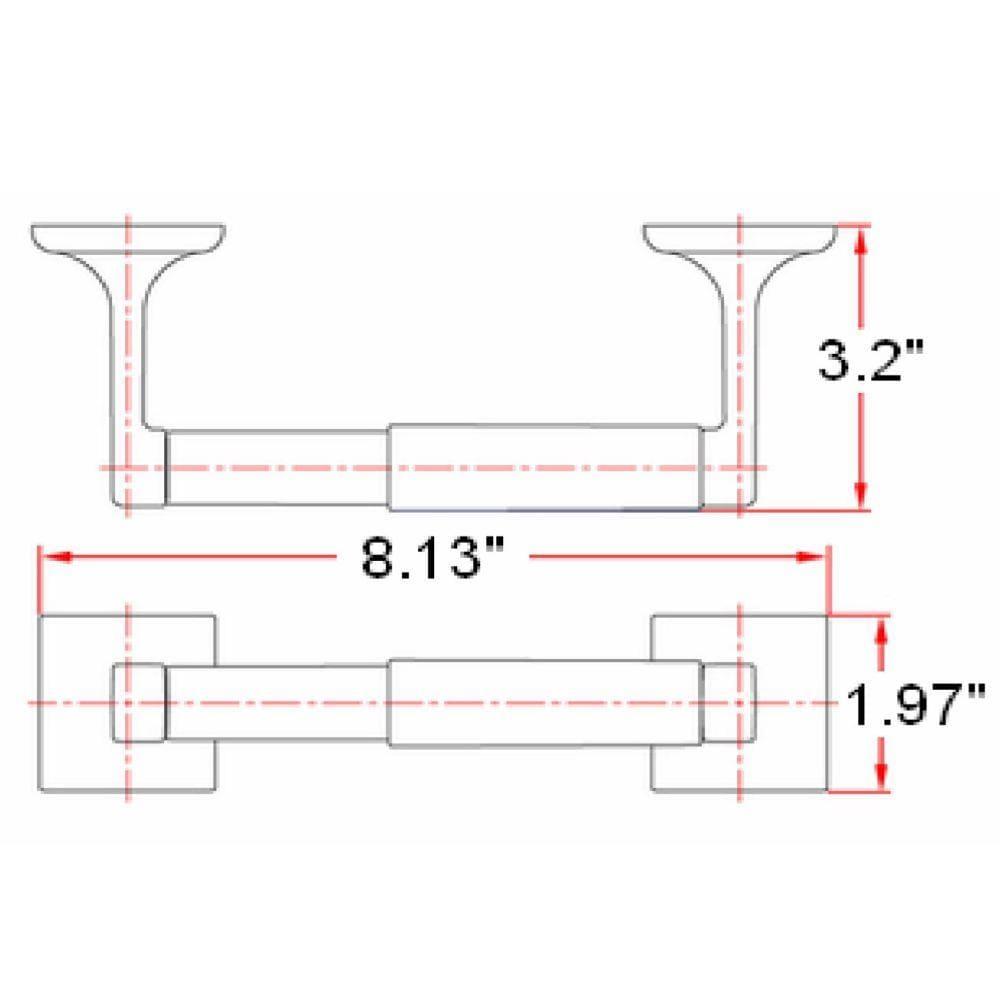 Millbridge Oil-Rubbed Bronze Wall Mounted Toilet Paper Holder