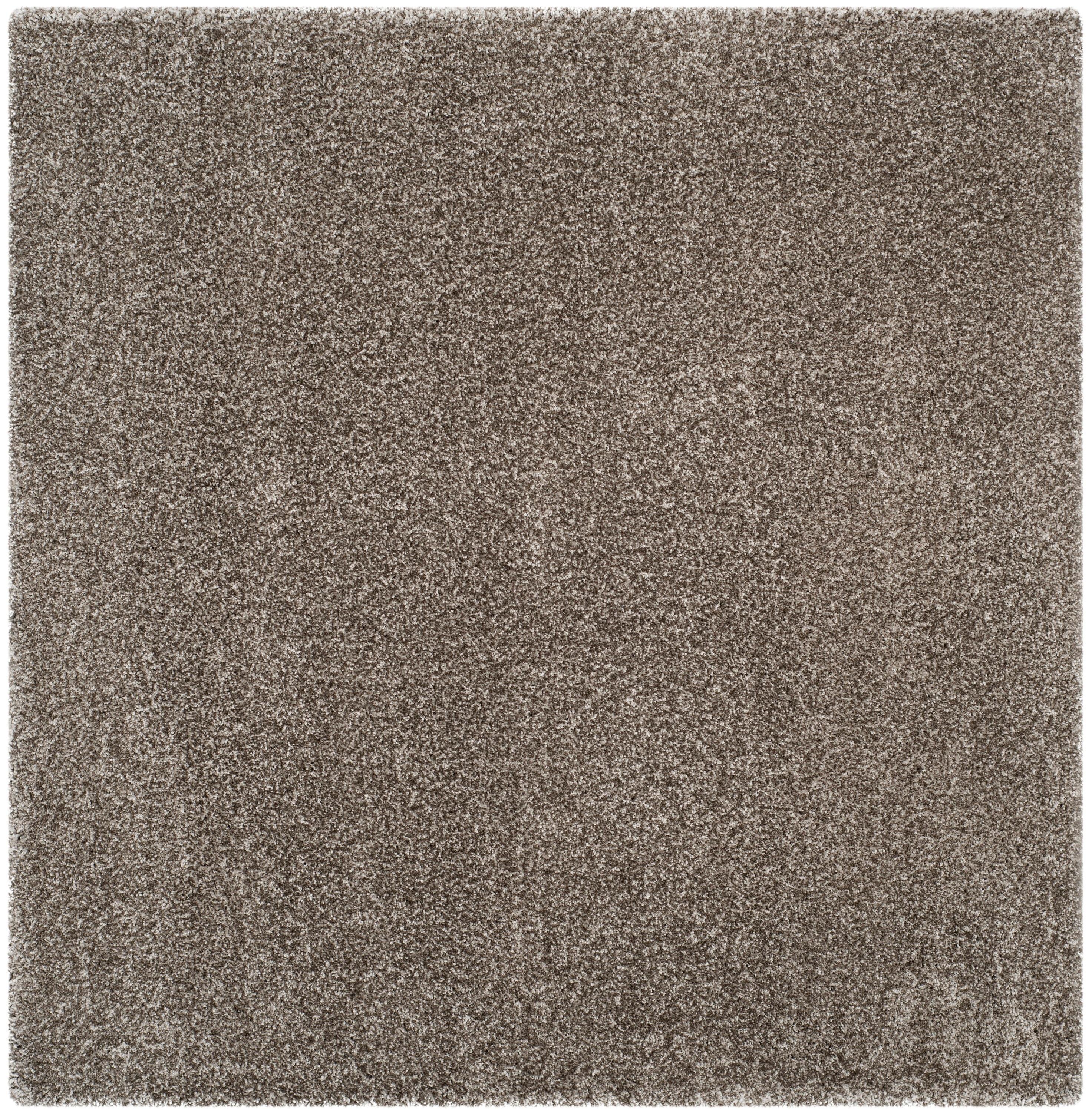 Shag SG180 Power Loomed Area Rug - Grey - 7'x7' - Safavieh.