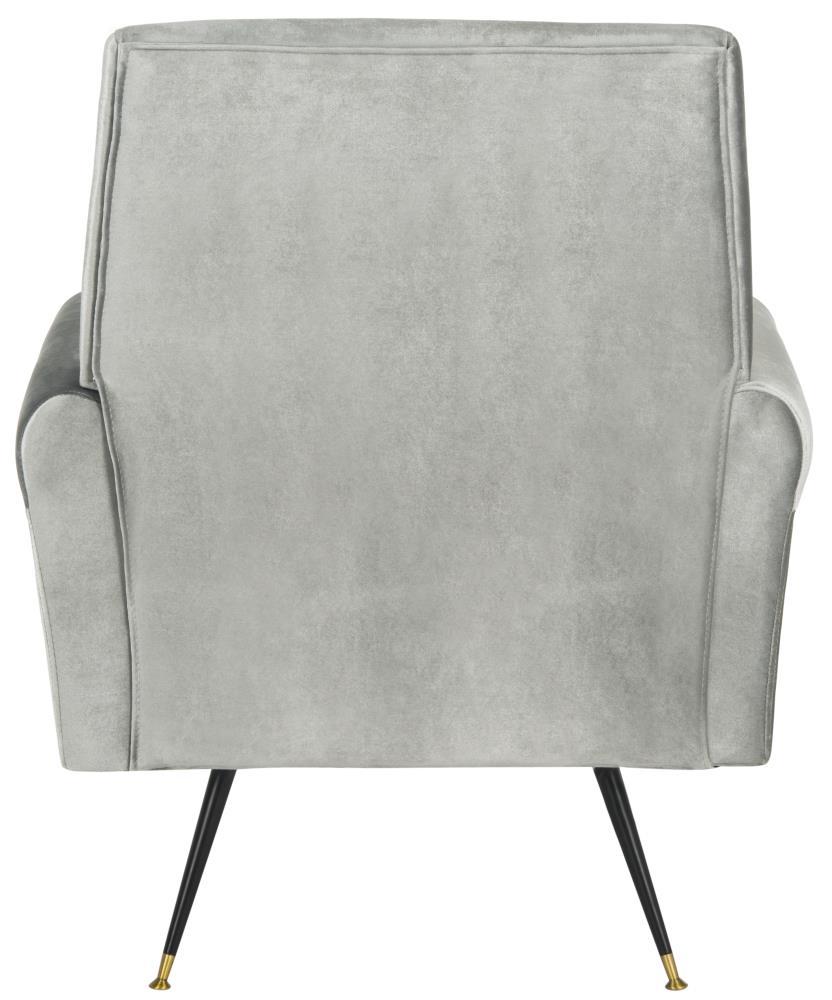 Mira Accent Chair - FOX6285 - Light Grey - Safavieh