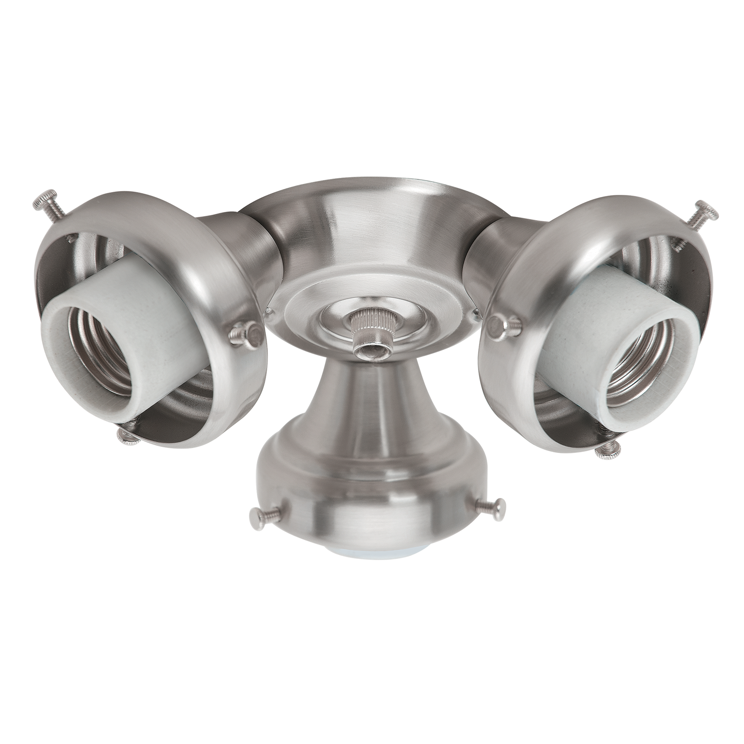 Hunter Fans - Accessory-Three Light Fitter-7.5 Inches Wide by 2.6 Inches