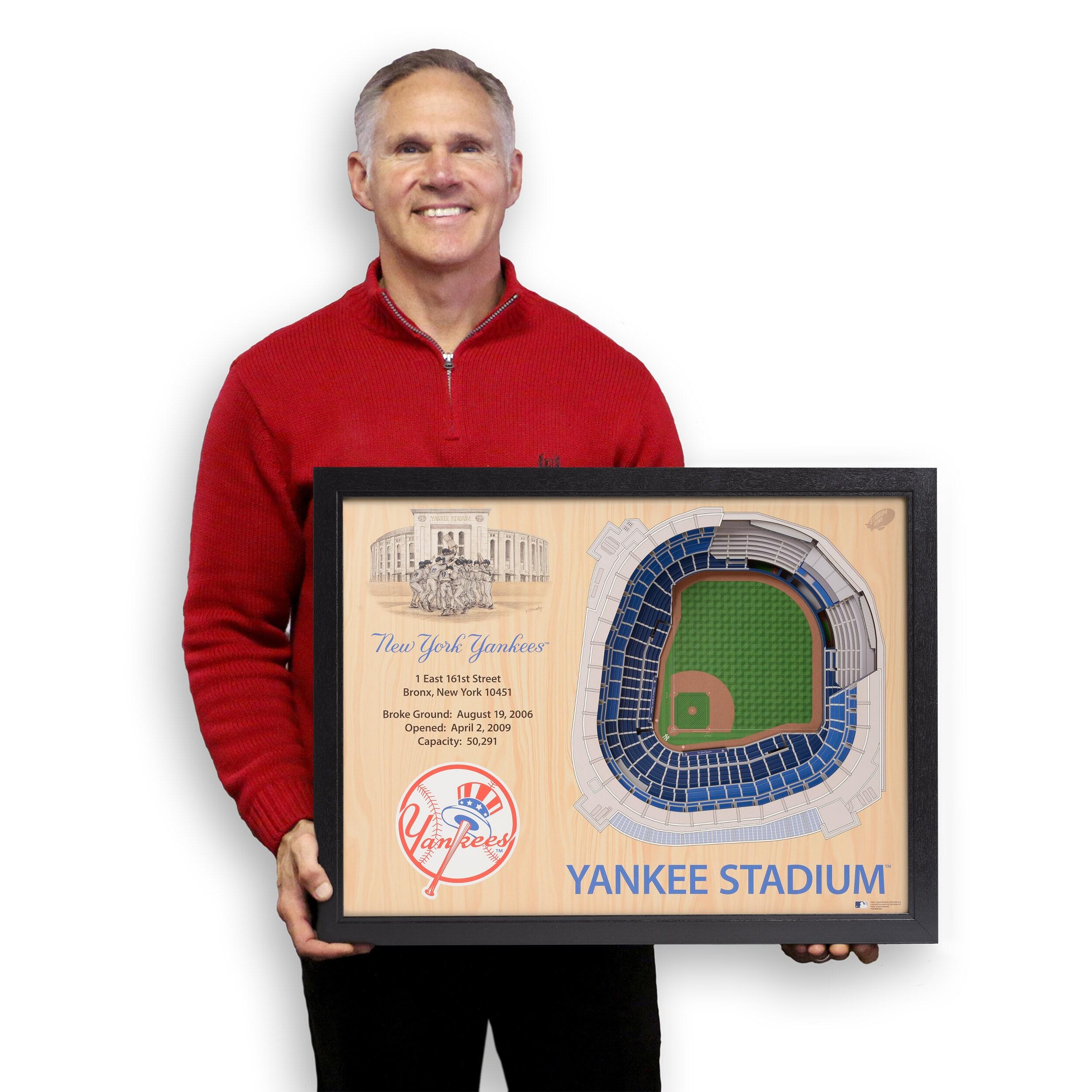 YouTheFan MLB 25-Layer StadiumViews 3D Wall Art