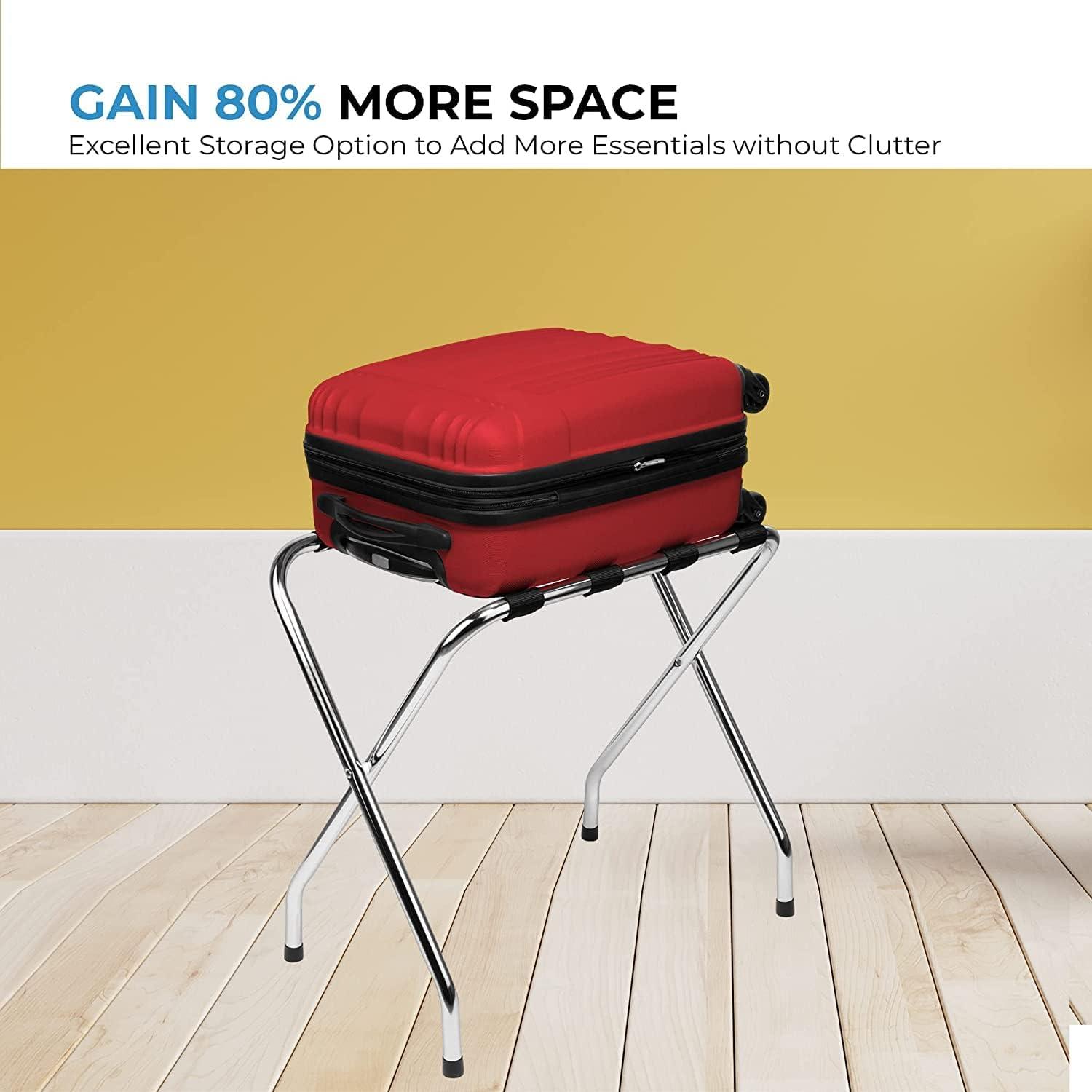 Folding Metal Luggage Rack