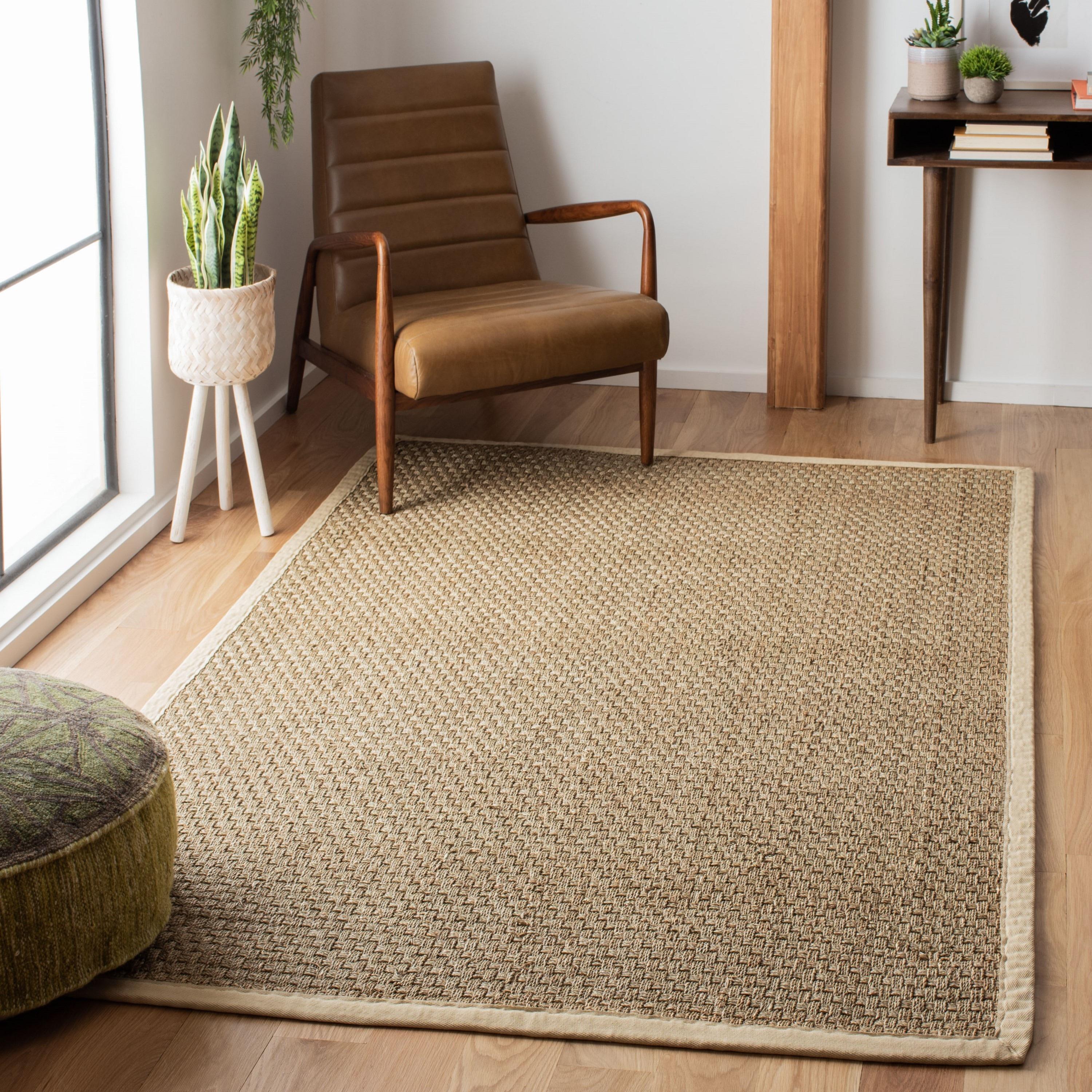 Natural Fiber NF114 Power Loomed Indoor Area Rug - Natural/Ivory - 4'x6' - Safavieh.