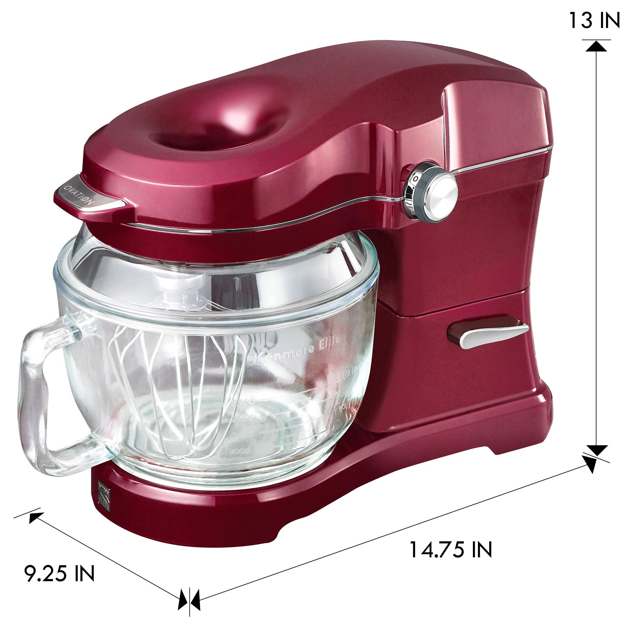 Kenmore KKEOVSMR Kenmore Elite Ovation 5 Qt. Stand Mixer with Pour-In Top, 500W