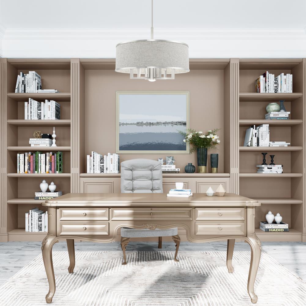 Livex Lighting Park Ridge 6 - Light Chandelier in Brushed Nickel