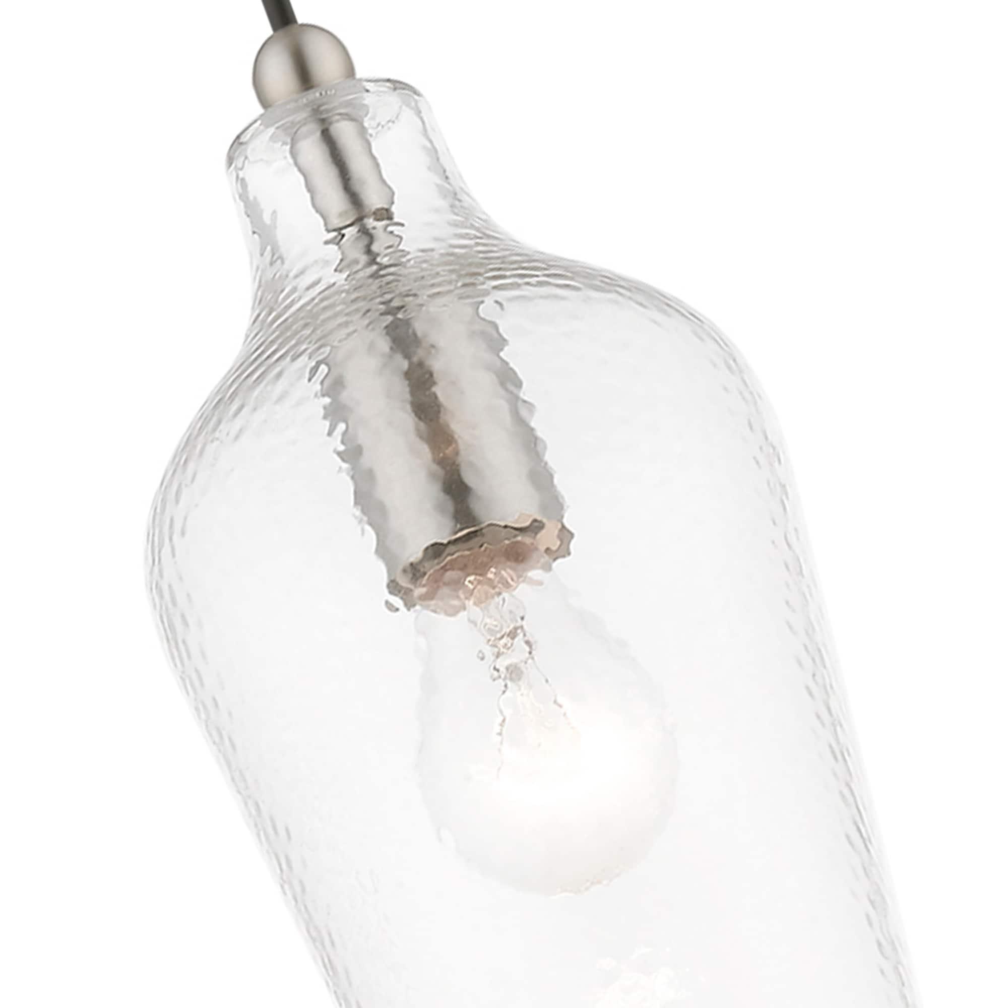 Livex Lighting Avery 1 - Light Pendant in  Brushed Nickel