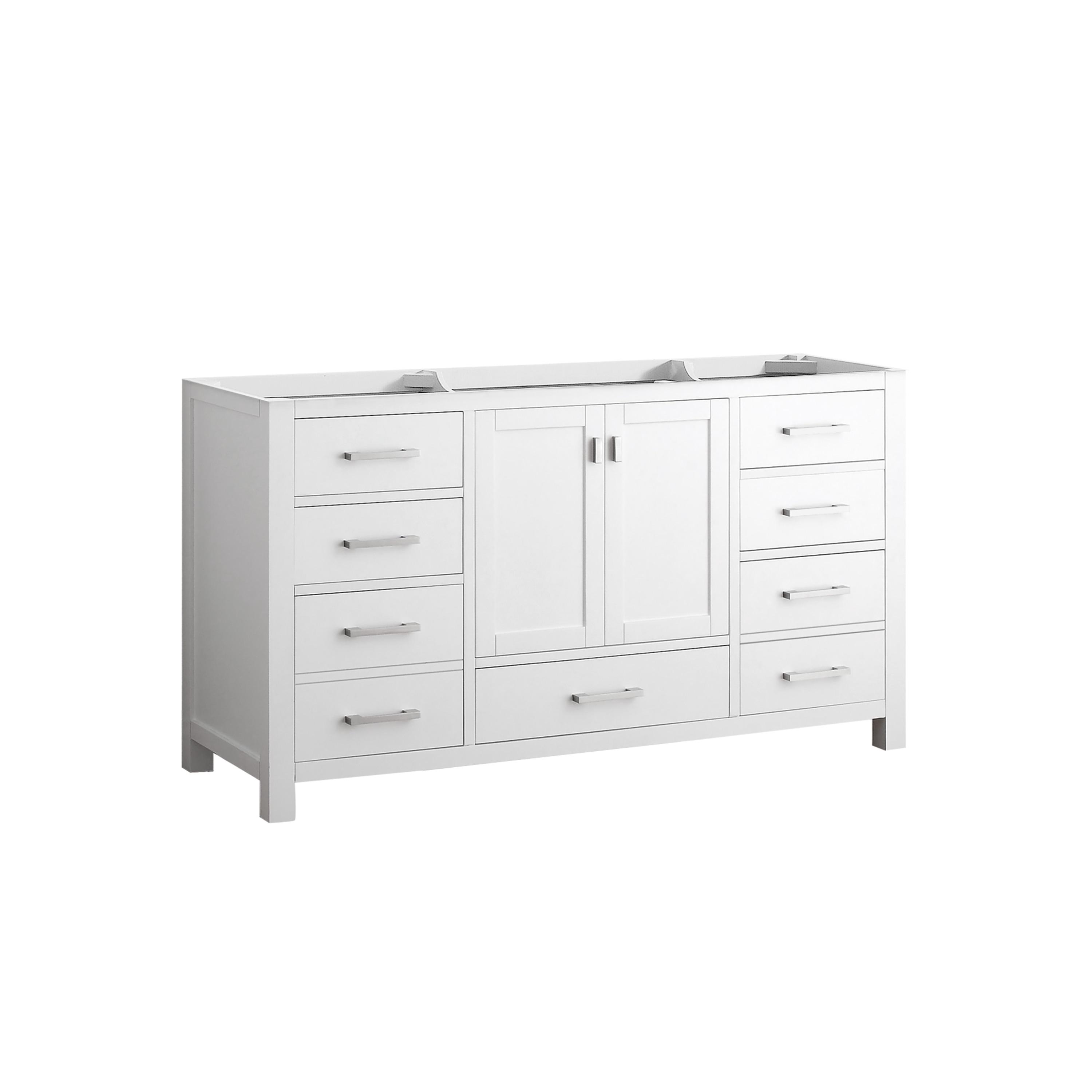 Avanity Modero-V60-A Modero 60" Single Free Standing Vanity Cabinet Only - White