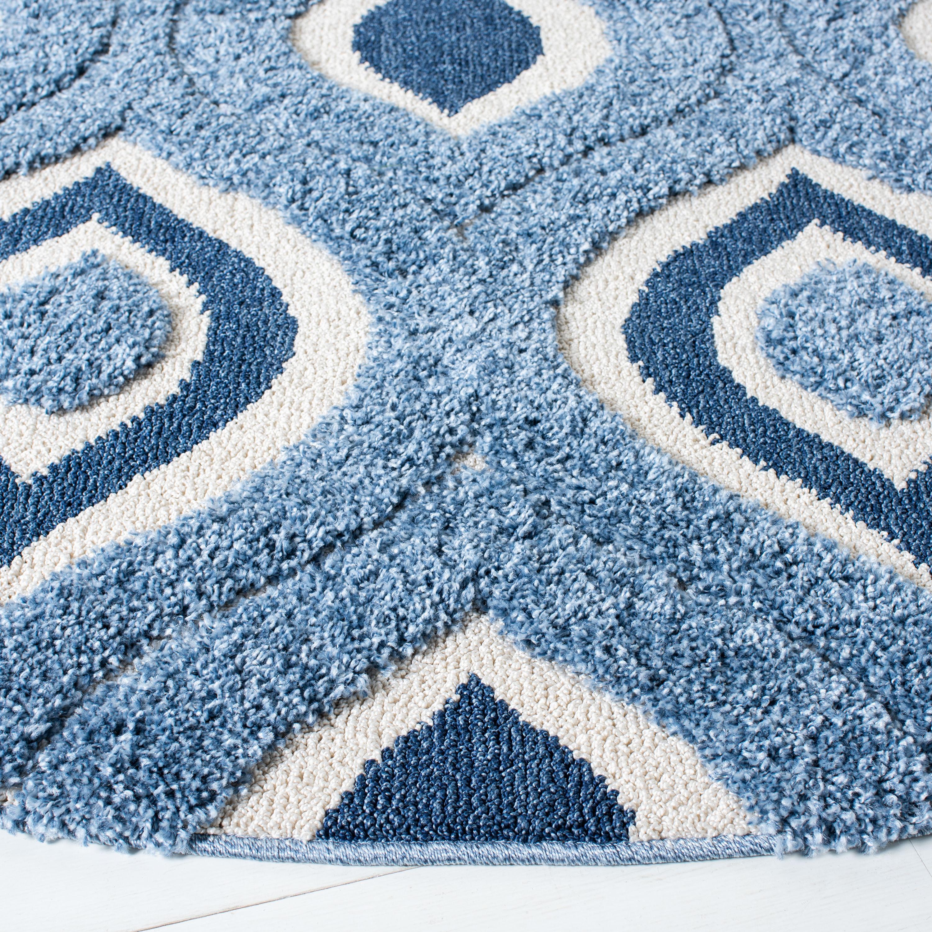 George Oliver Florida Shag Performance Geometric Rug