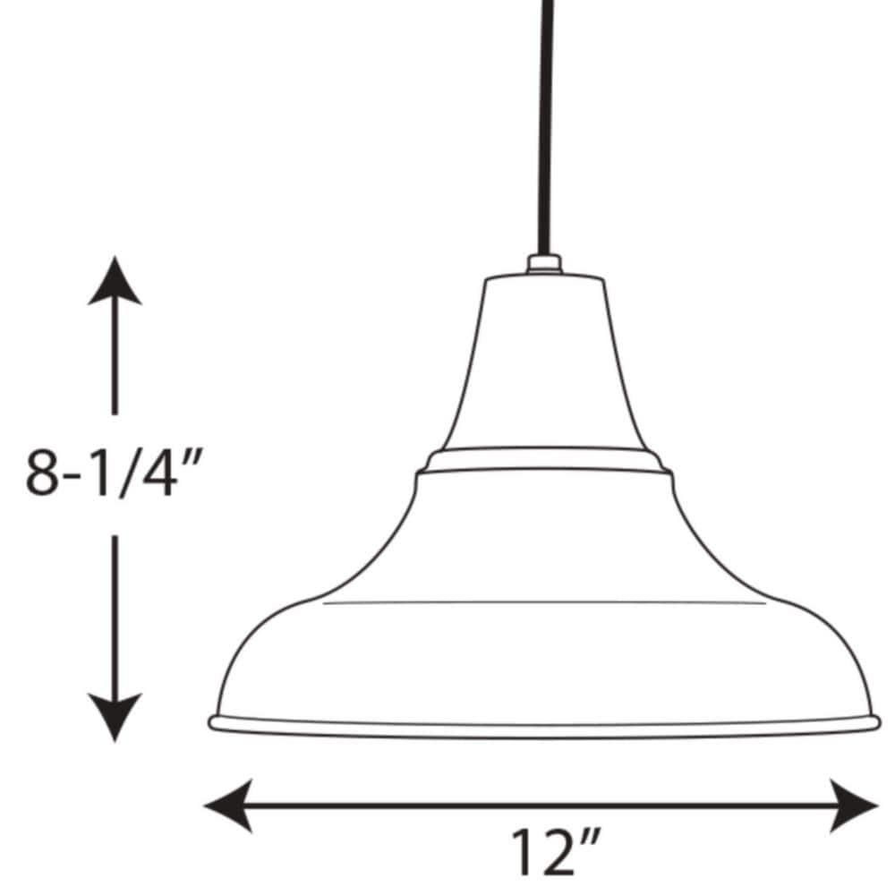 Progress Lighting - One Light Hanging Lantern - Outdoor - District - Outdoor