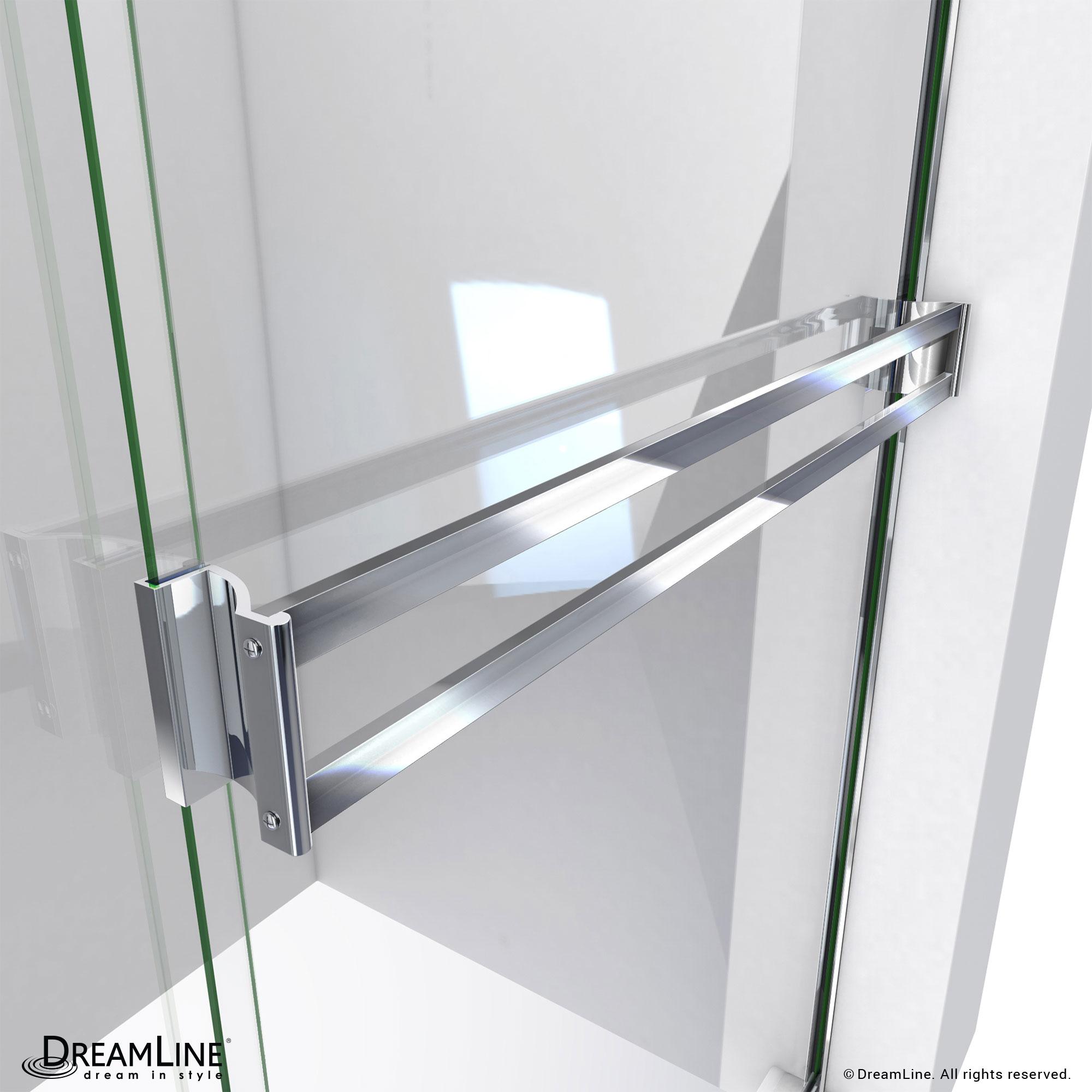 DreamLine Alliance Pro BG 56-60 in. W x 70 3/8 in. H Semi-Frameless Sliding Shower Door