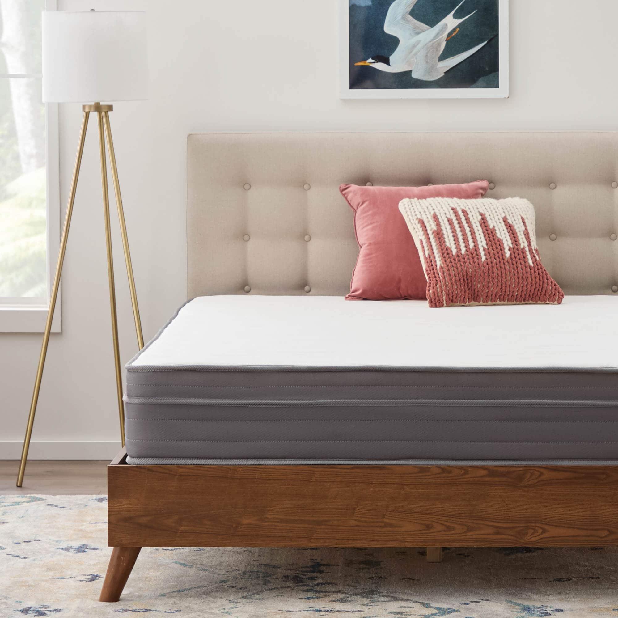 Linenspa Essentials Linenspa Essentials 10 In. Medium Gel Memory Foam Hybrid Mattress