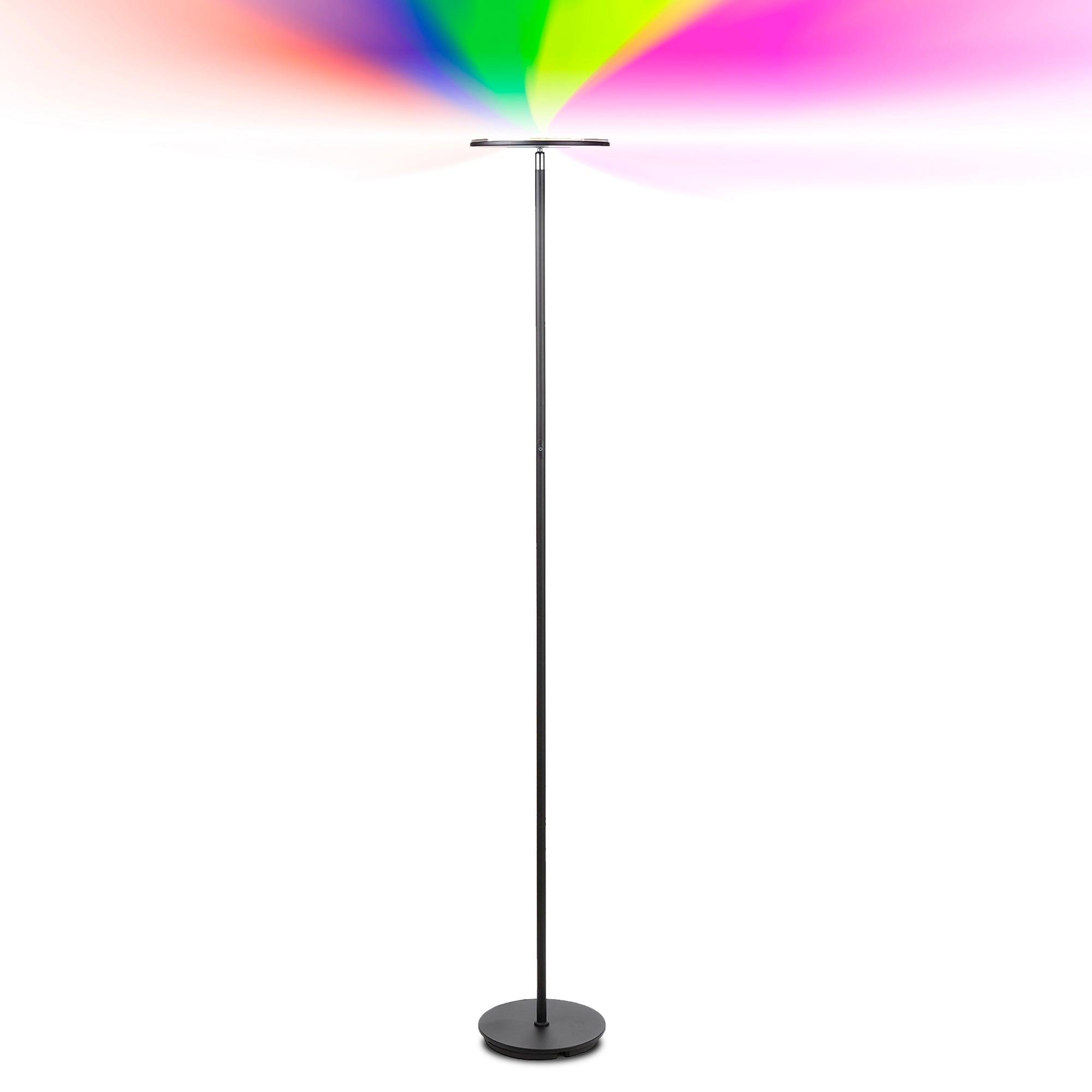 Brightech Sky Colors 69 in. RGB Modern LED Floor Lamp