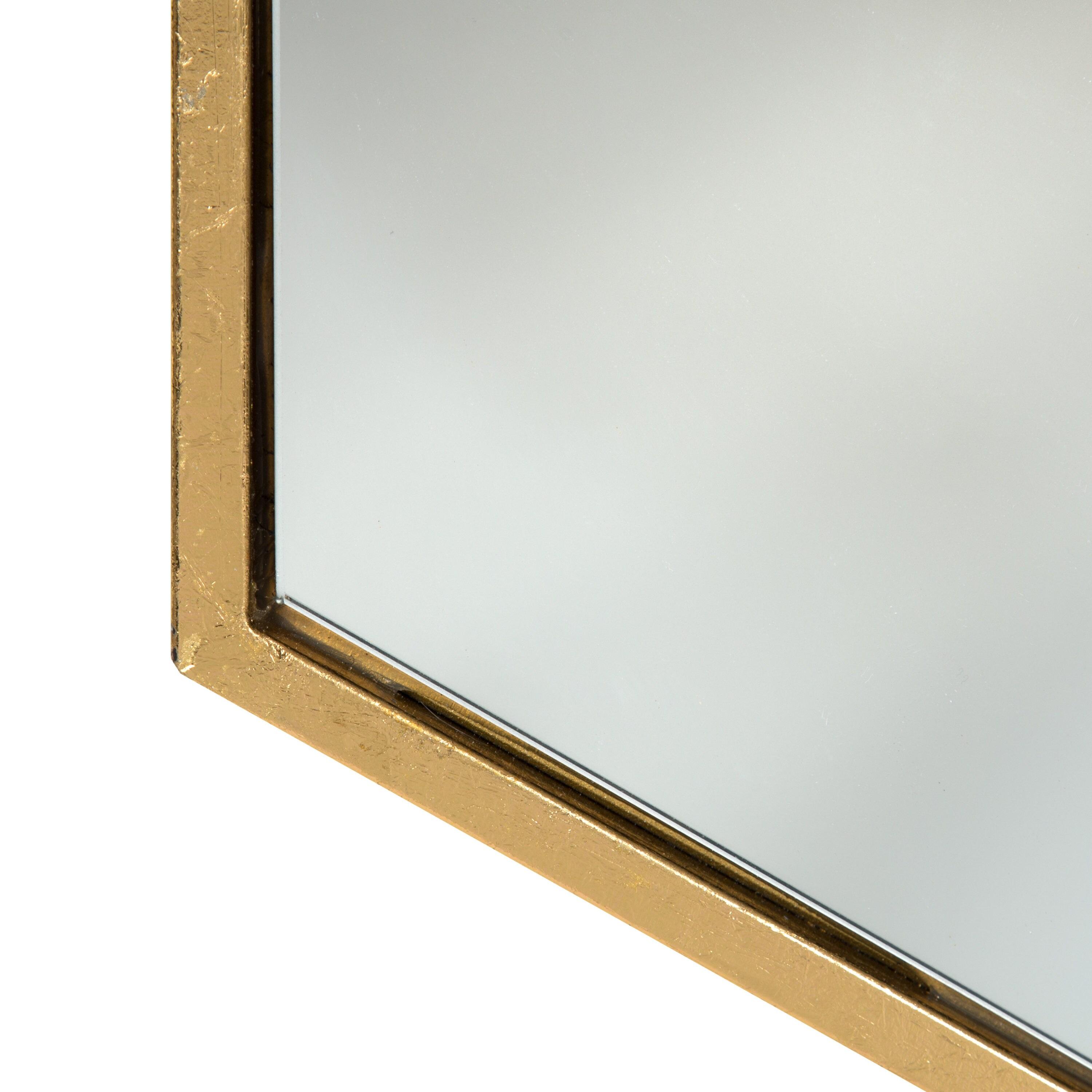 Breckler Metal Flat Wall Mirror