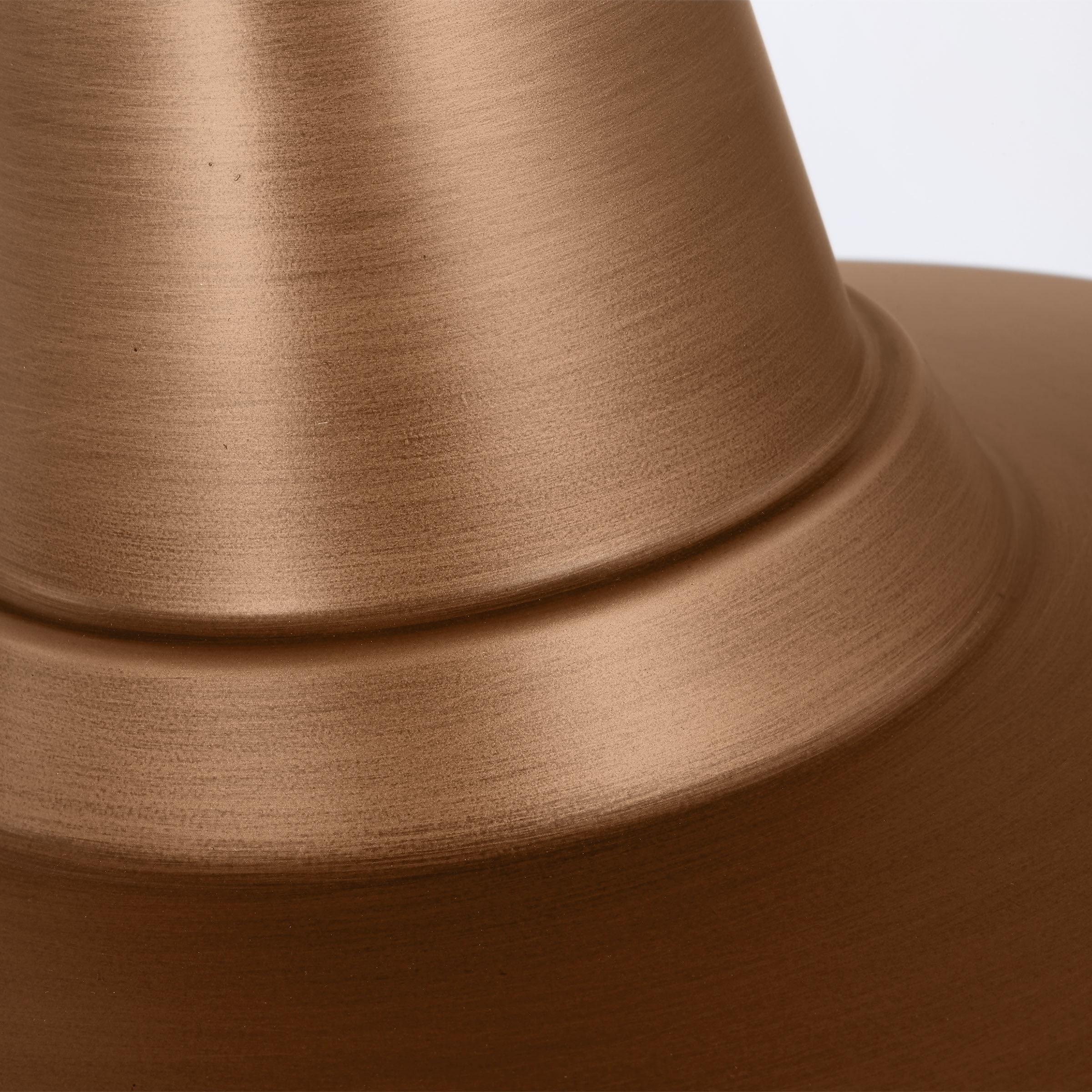 Generation Lighting Barn Light 1 -Light 13.5-in H Copper Hardwired Dark Sky Outdoor Wall Light