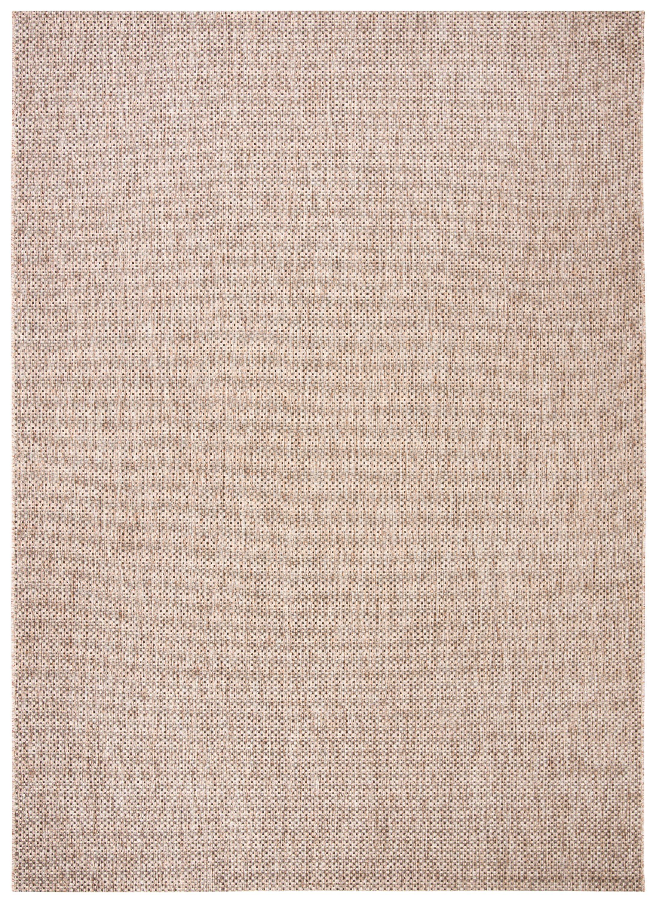 Courtyard CY8521 Power Loomed Indoor/Outdoor Area Rug - Natural/Black - 8'x10' - Safavieh.